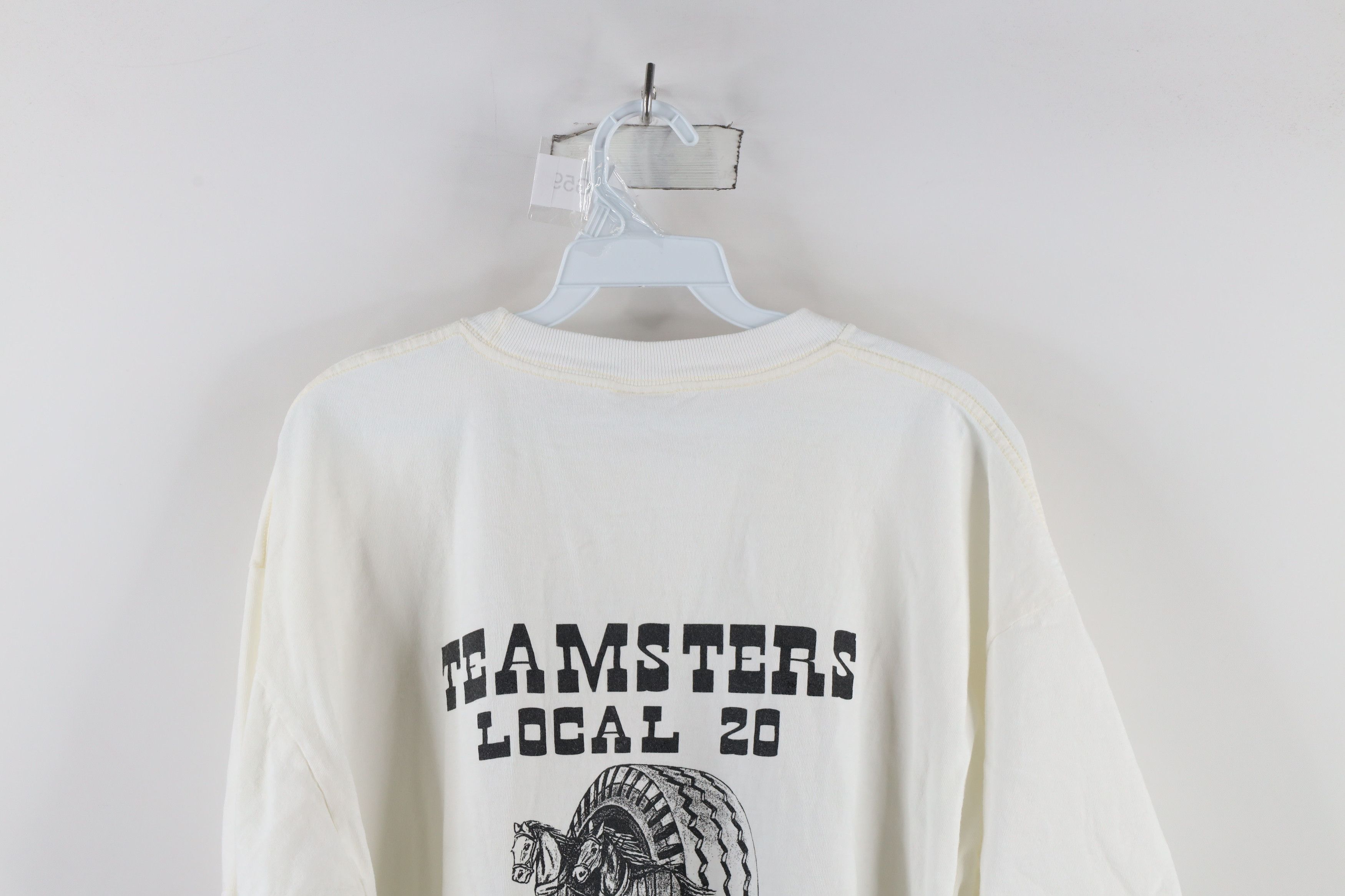 Vintage Vintage Y2K 2003 Anniversary 20 Teamsters Union T-Shirt USA Size US XL / EU 56 / 4 - 11 Thumbnail