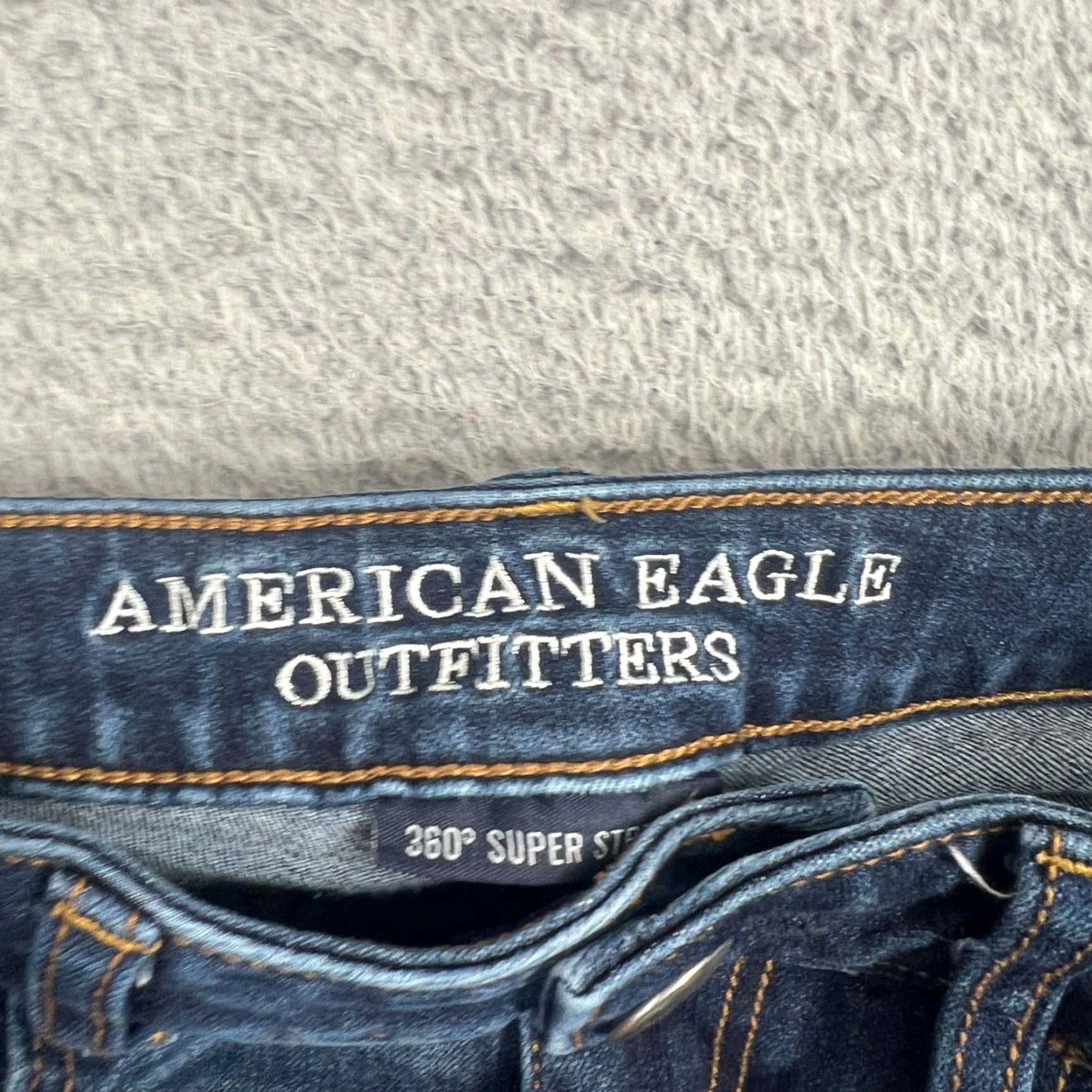 American Eagle Outfitters American Eagle Outfitters Jeans Womens 4 Jegging Distressed Denim Blue Size 27" / US 4 / IT 40 - 5 Thumbnail