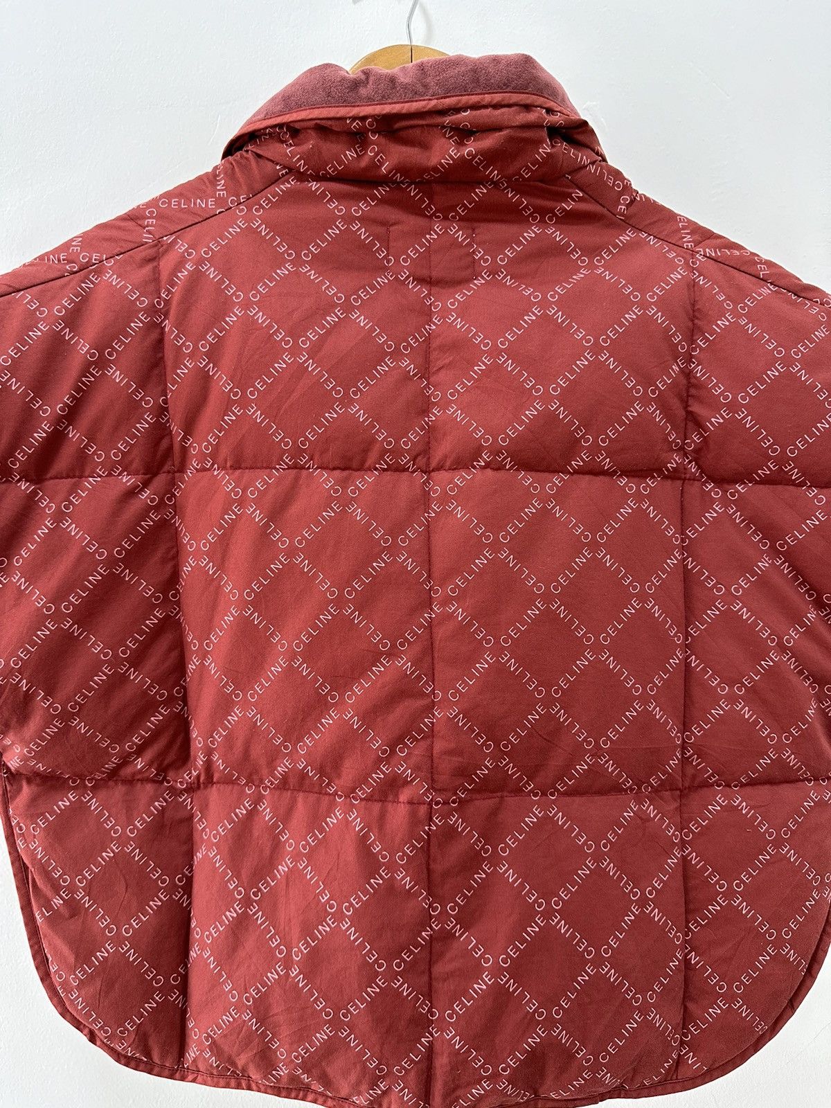 Celine Celine Full Print Monogram Poncho Padded Design Size US M / EU 48-50 / 2 - 7 Thumbnail