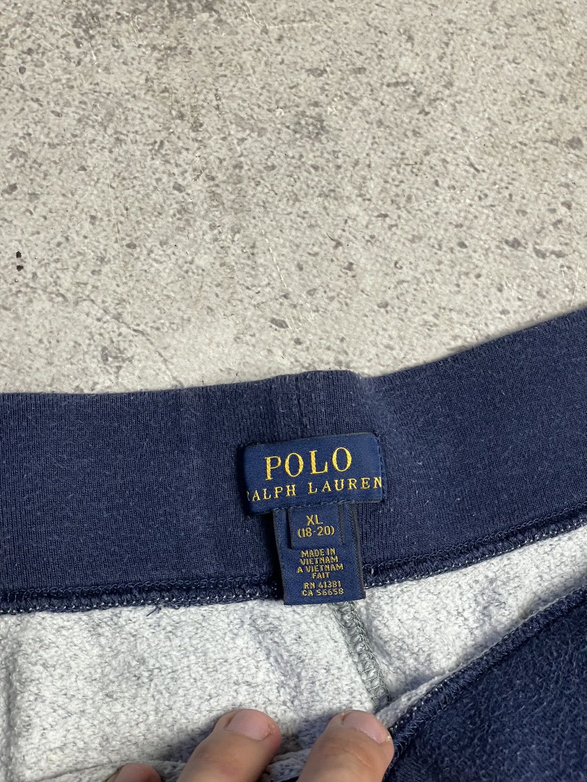 Polo Ralph Lauren Gray Polo Ralph Lauren Sweatpants Size US 30 / EU 46 - 4 Thumbnail