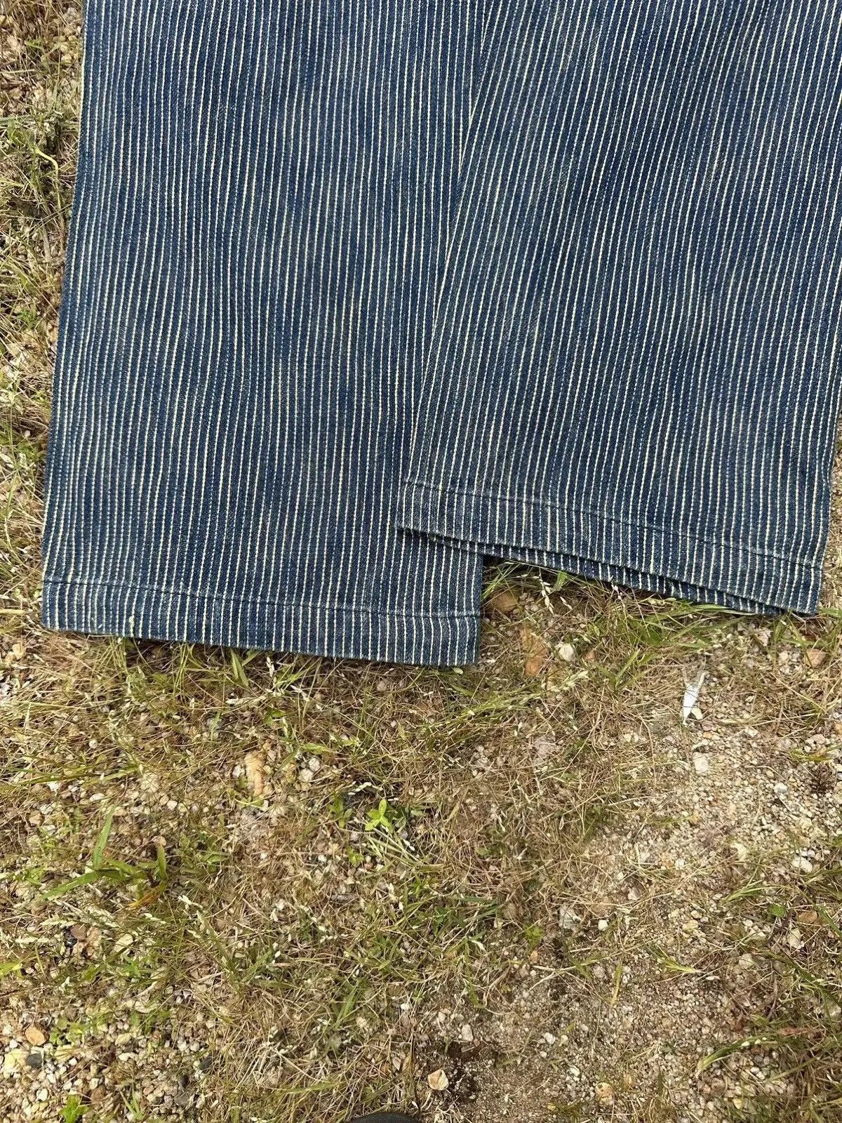Solid and Striped HYPER REMIX HICKORY STRIPED VINTAGE WORKWEAR WABASH CARGO Size US 31 - 13 Thumbnail