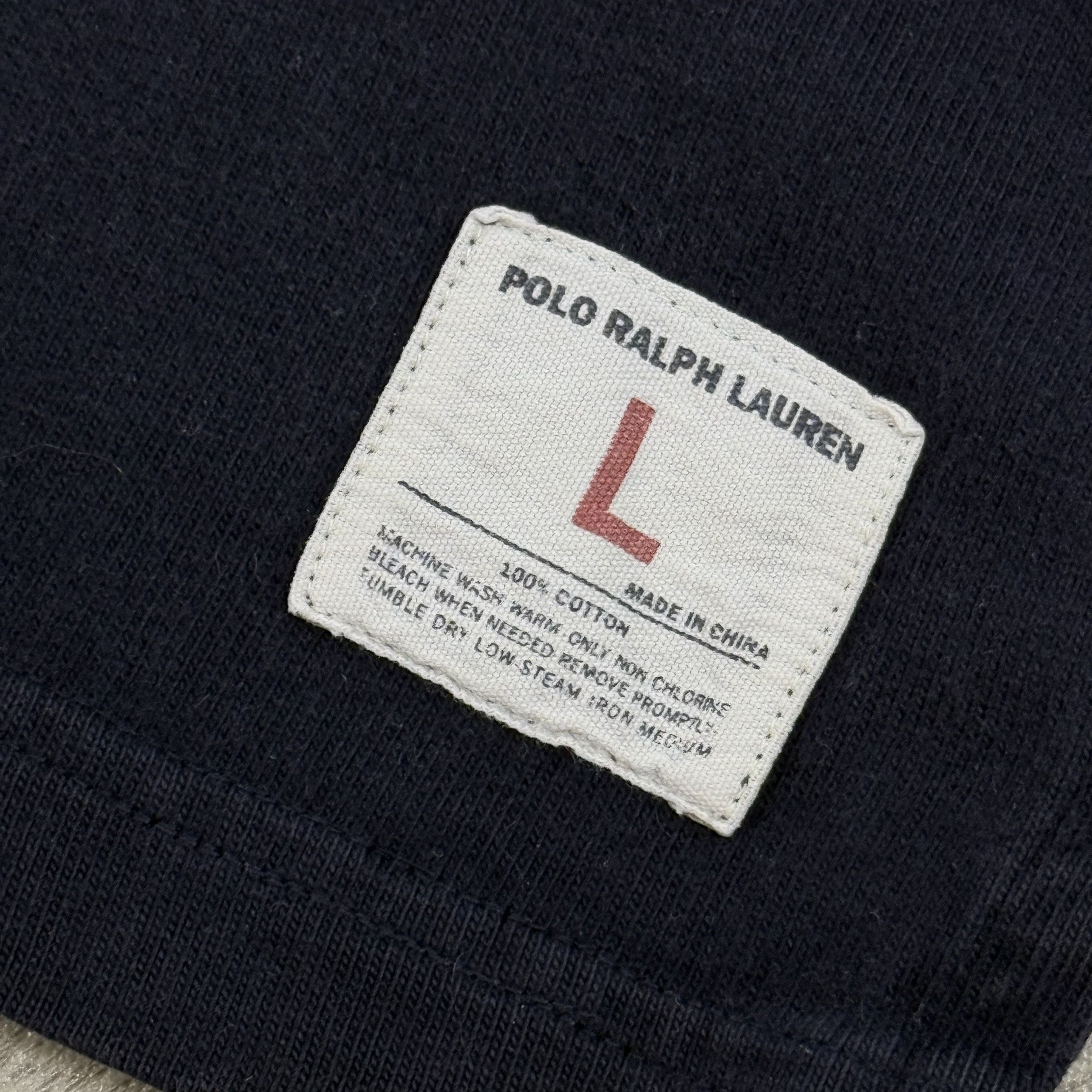 Polo Ralph Lauren Vintage Polo Ralph Lauren Striped Long Sleeve Rugby Shirt Size US L / EU 52-54 / 3 - 7 Thumbnail