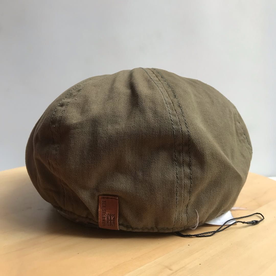 Ben Sherman × Designer × Other UK BEN SHERMAN newsboy cap Gatsby BAKER BOY CAP Military GreeN Size ONE SIZE - 3 Thumbnail