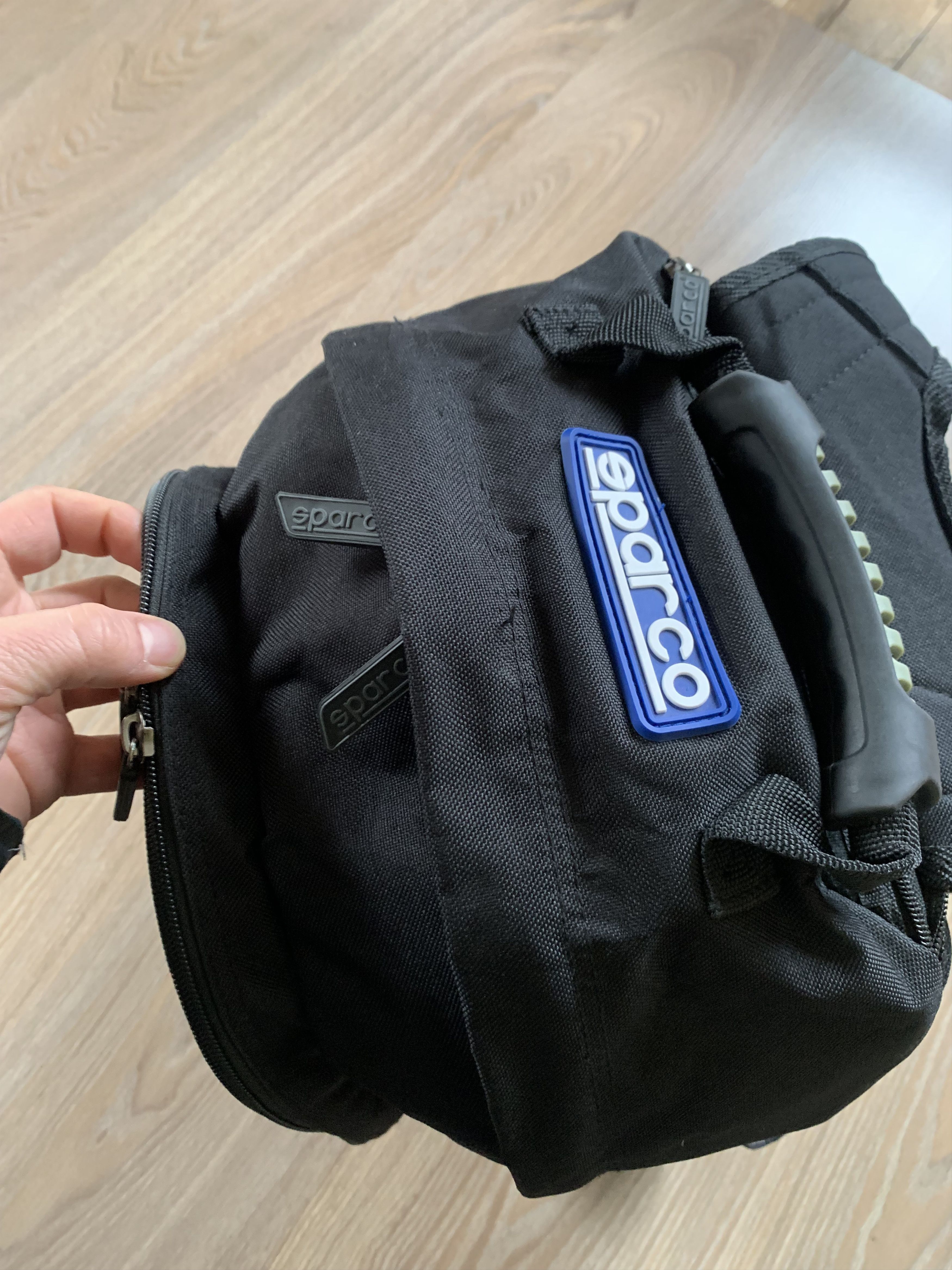 Other Sparco Mens Black Multi Pocket Backpack Size ONE SIZE - 6 Thumbnail