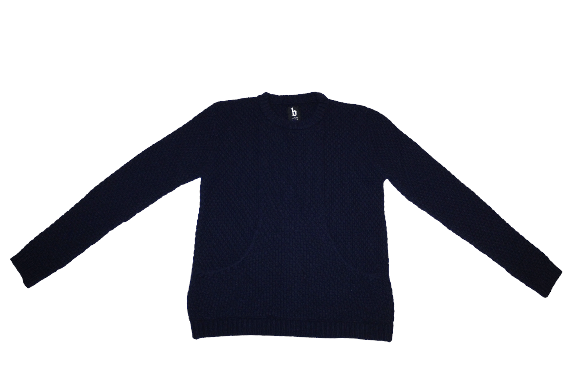 Savile Row B-store London Savile Row Wool Blend Cable Knit Crew Sweater Size US S / EU 44-46 / 1 - 4 Thumbnail