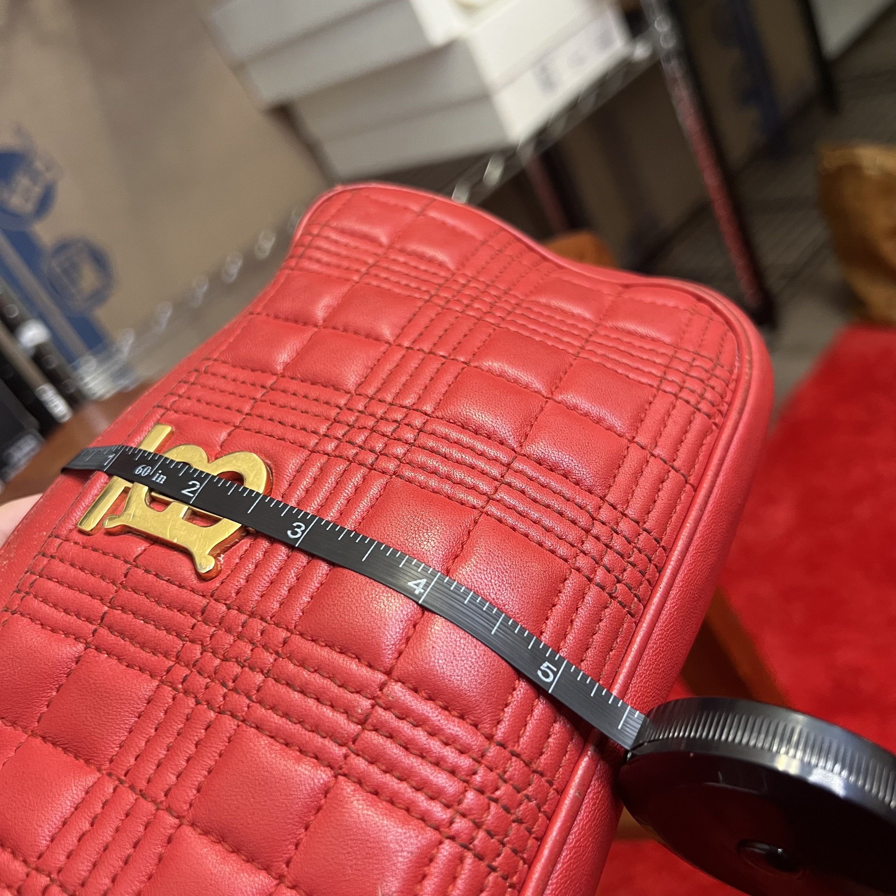 Burberry Burberry Lola Quilted Camera Bag Red Size ONE SIZE - 23 Thumbnail