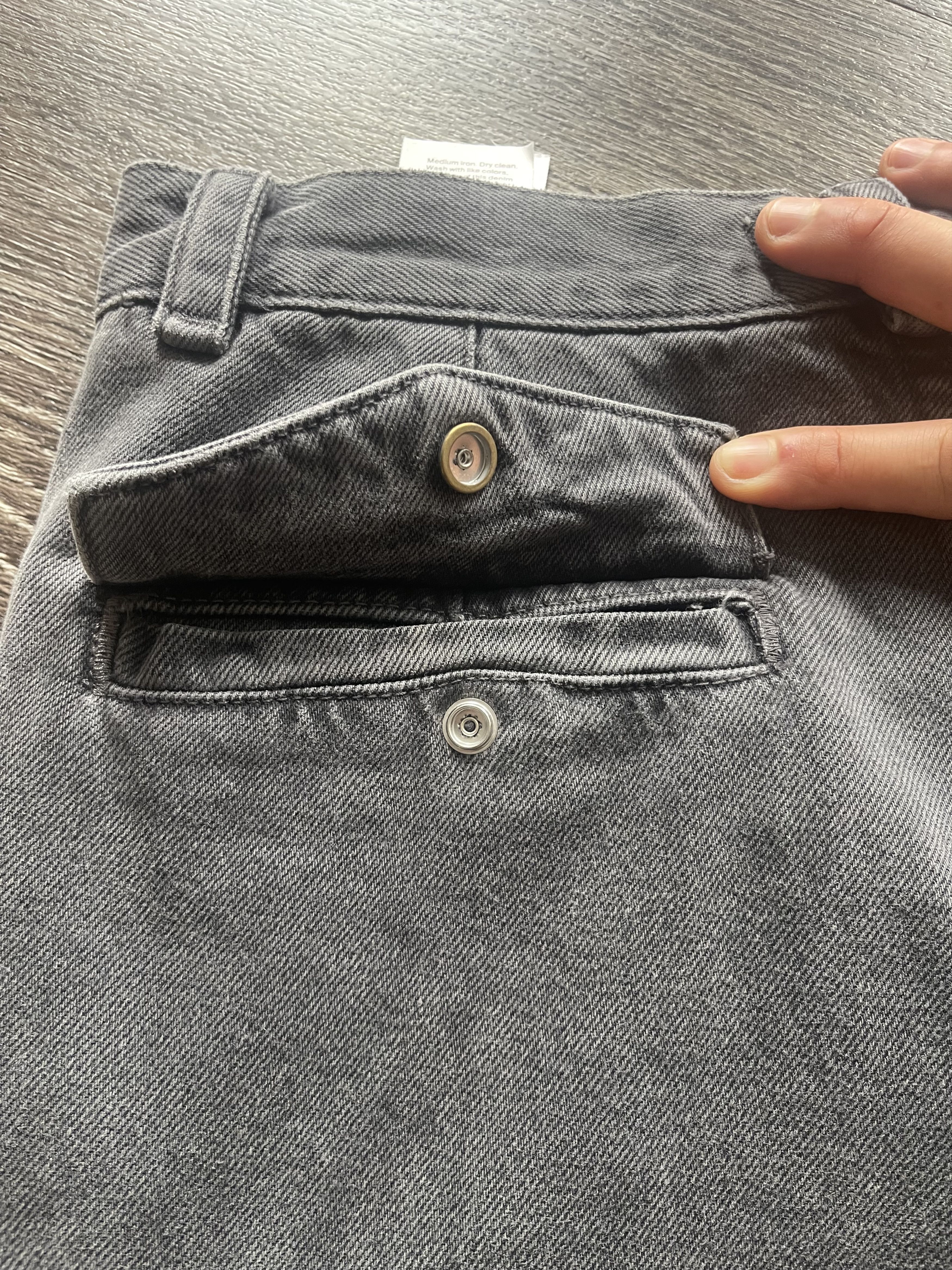 Cos COS Cargo Jeans in Dark Gray size 32/30 Size US 32 / EU 48 - 6 Thumbnail