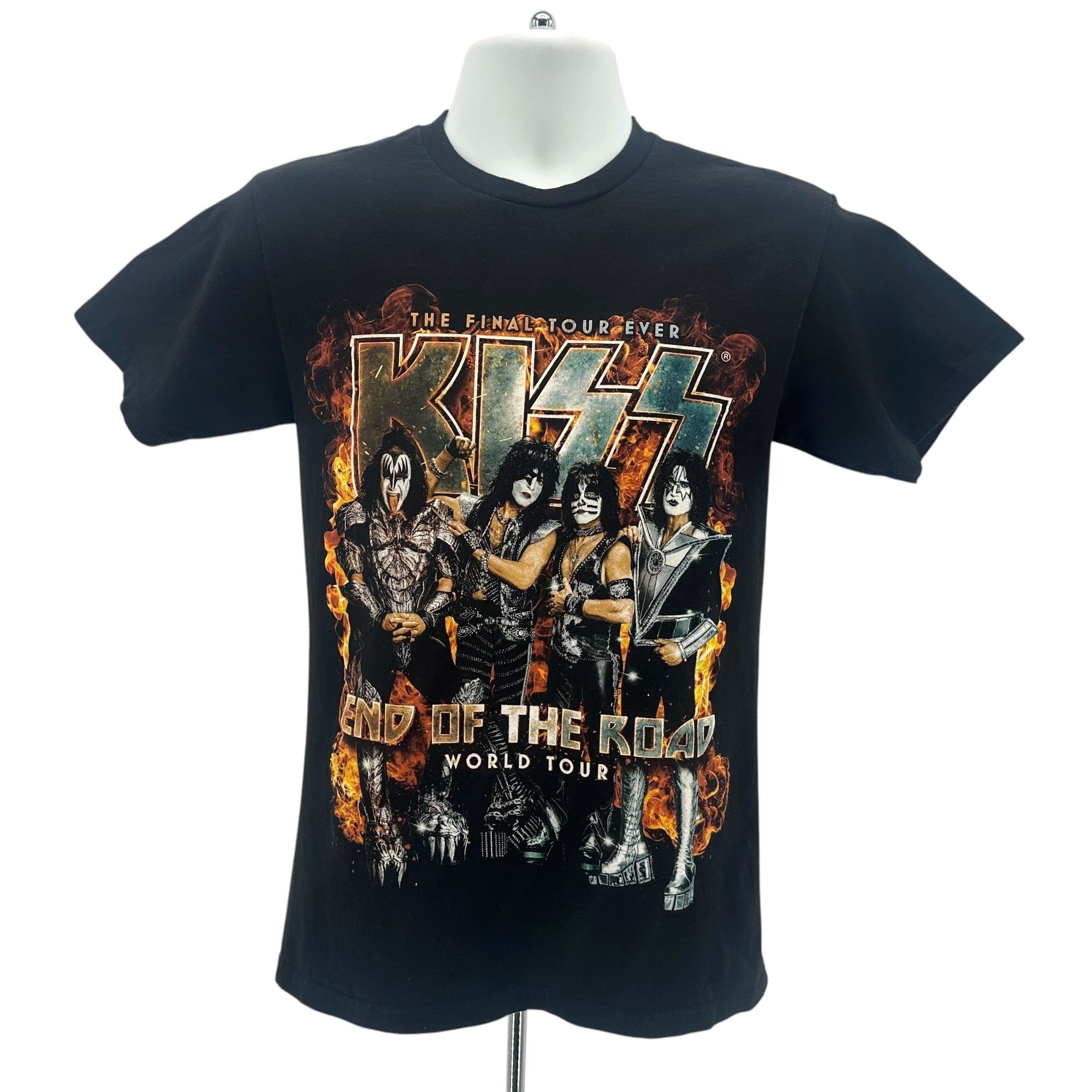 Tultex Tultex Mens Small Shirt Kiss The End Of The Road World Tour Size US S / EU 44-46 / 1 - 1 Thumbnail
