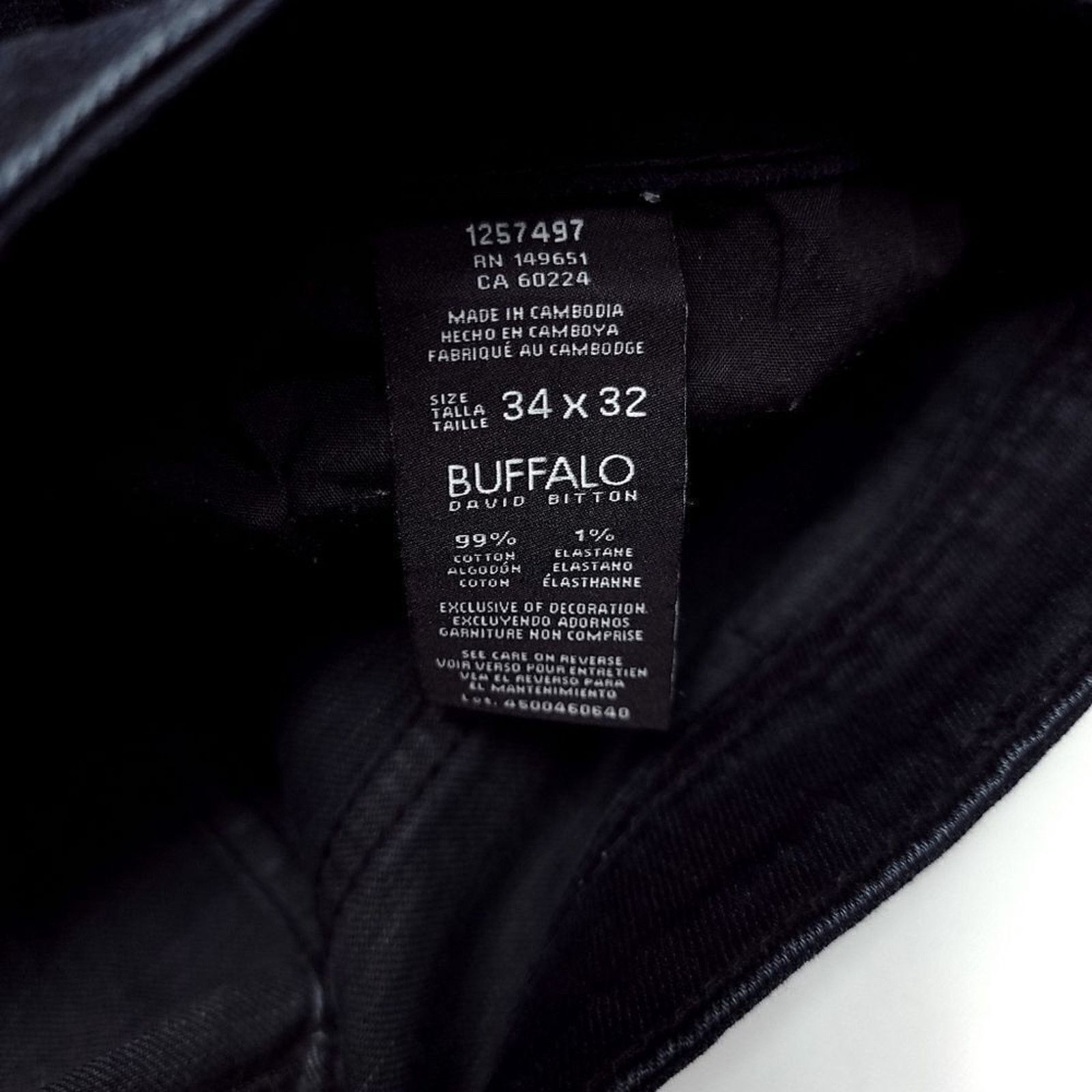 Buffalo David Bitton Buffalo David Bitton Jackson-X Jeans Mens 34x31 Straight Size US 34 / EU 50 - 4 Thumbnail