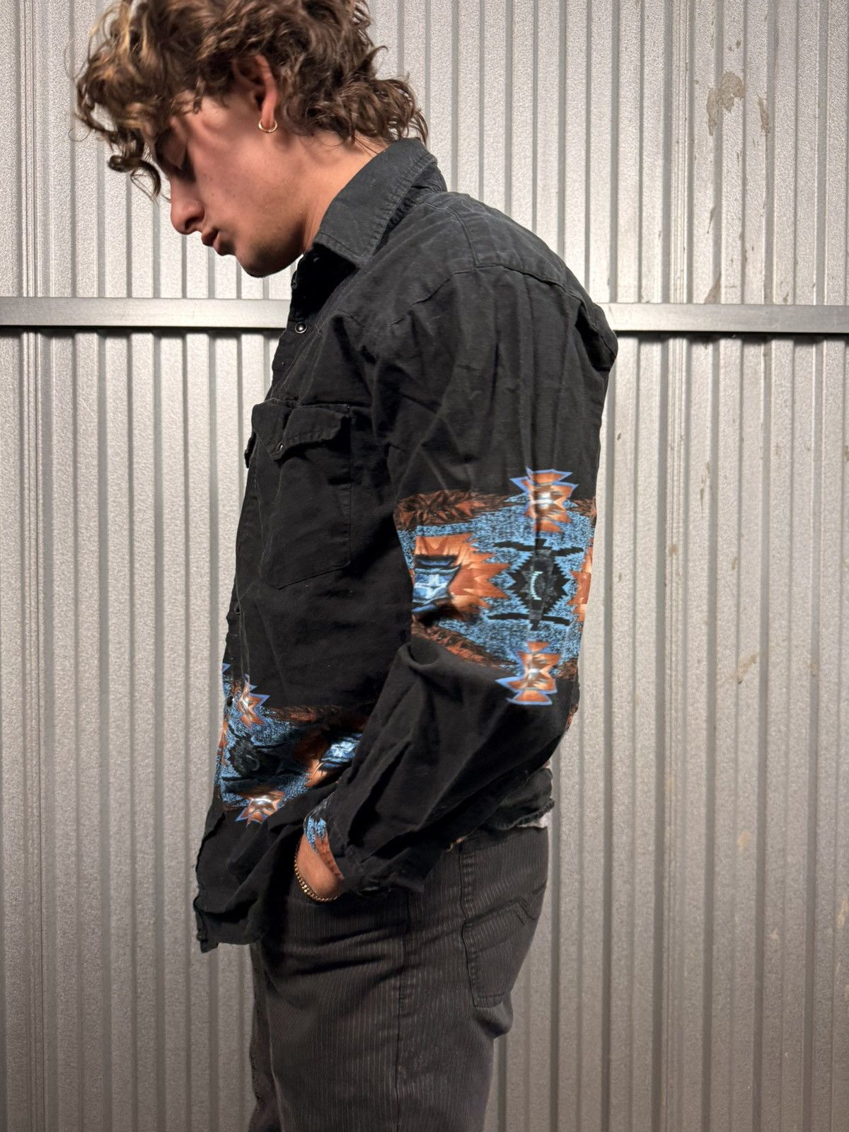 Other Vintage Canyon Guide Western Arizona Print Pearl Snap Shirt Size US L / EU 52-54 / 3 - 4 Thumbnail