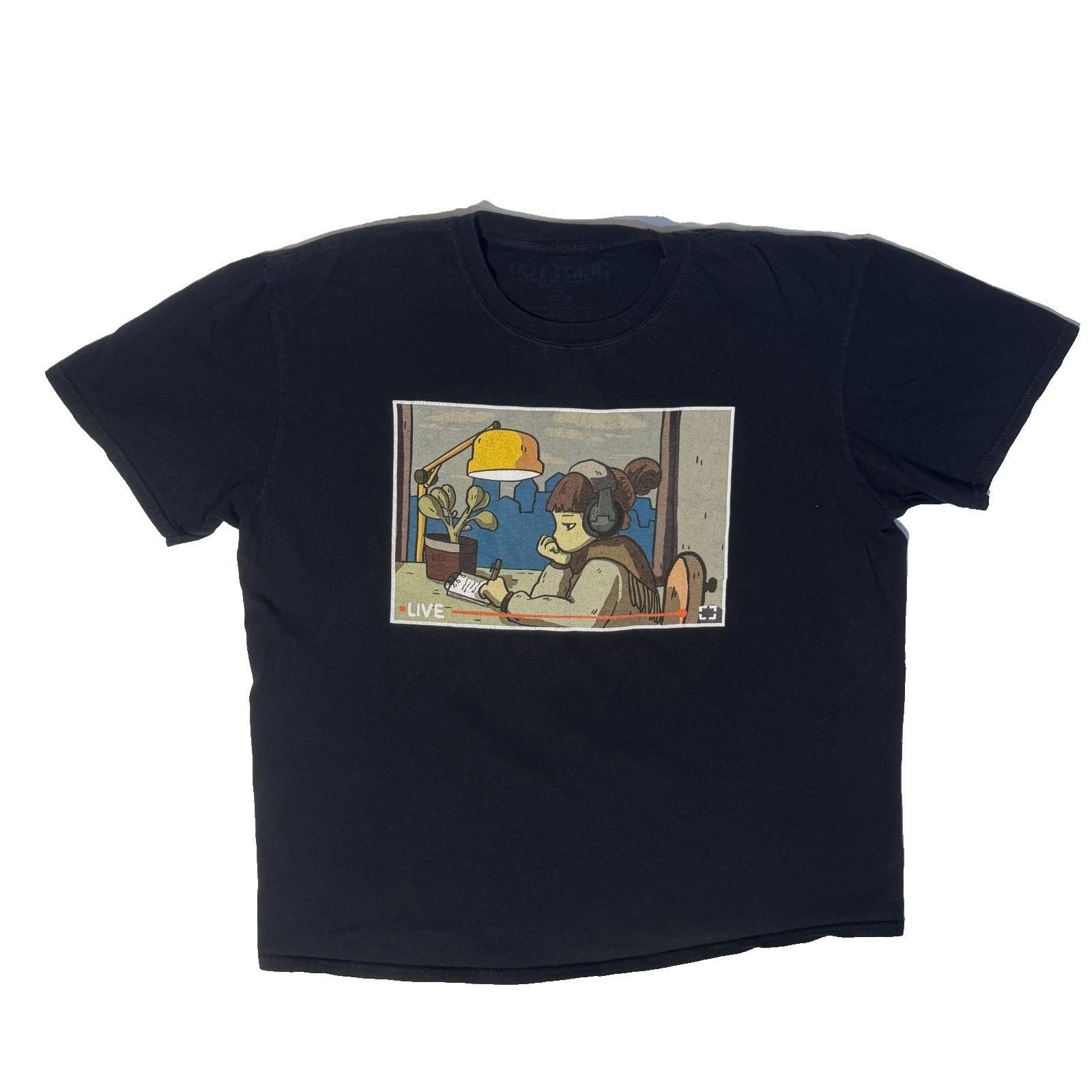 Hot Topic Hot Topic Lo-Fi Hip Hop Chill Radio Youtube Live Stream Tshi Size US XL / EU 56 / 4 - 1 Thumbnail