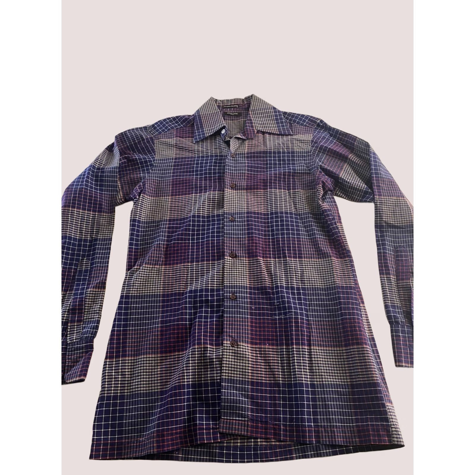 Pierre Cardin VTG Pierre Cardin Plaid LONG SLEEVE SHIRT Small S Multicolor Mens Button-Up User-defined 1980s VTG Size US S / EU 44-46 / 1 - 1 Thumbnail