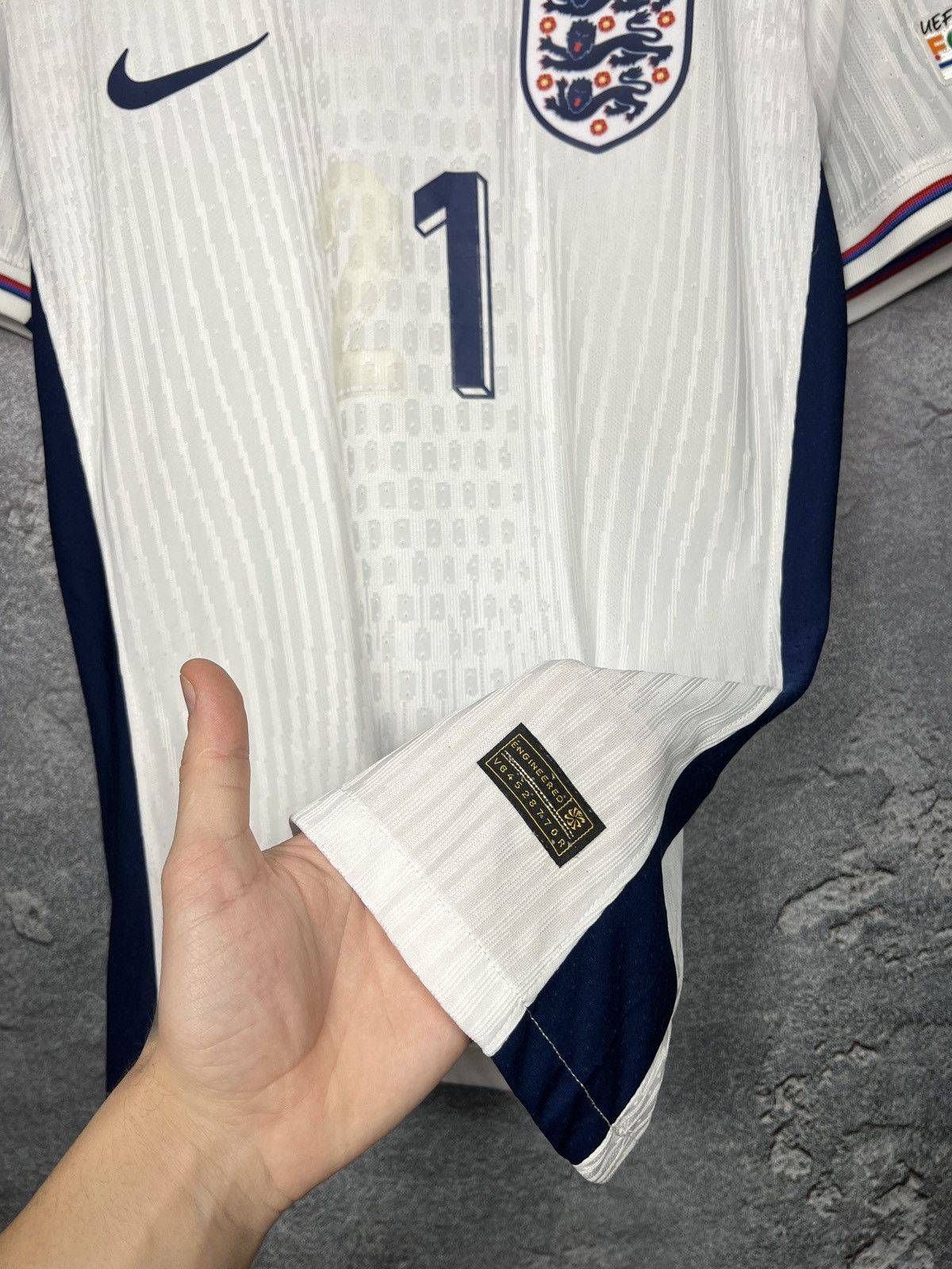 Nike Player Issue Nike England 2024 #21 Eze Jersey Kit Size US S / EU 44-46 / 1 - 7 Thumbnail