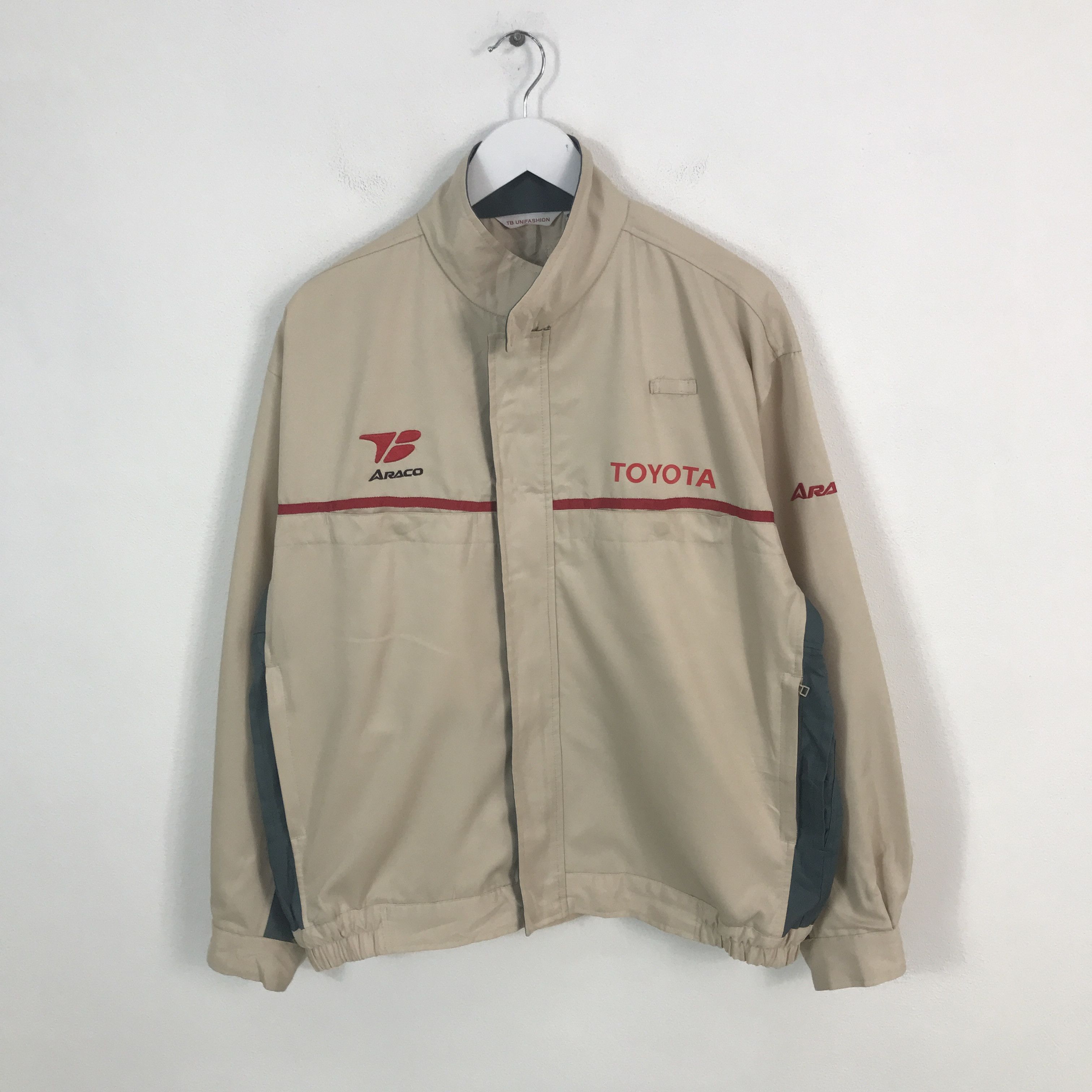 Japanese Brand Rare Toyota racing Sport Custom Uniform jacket Size US XL / EU 56 / 4 - 2 Thumbnail