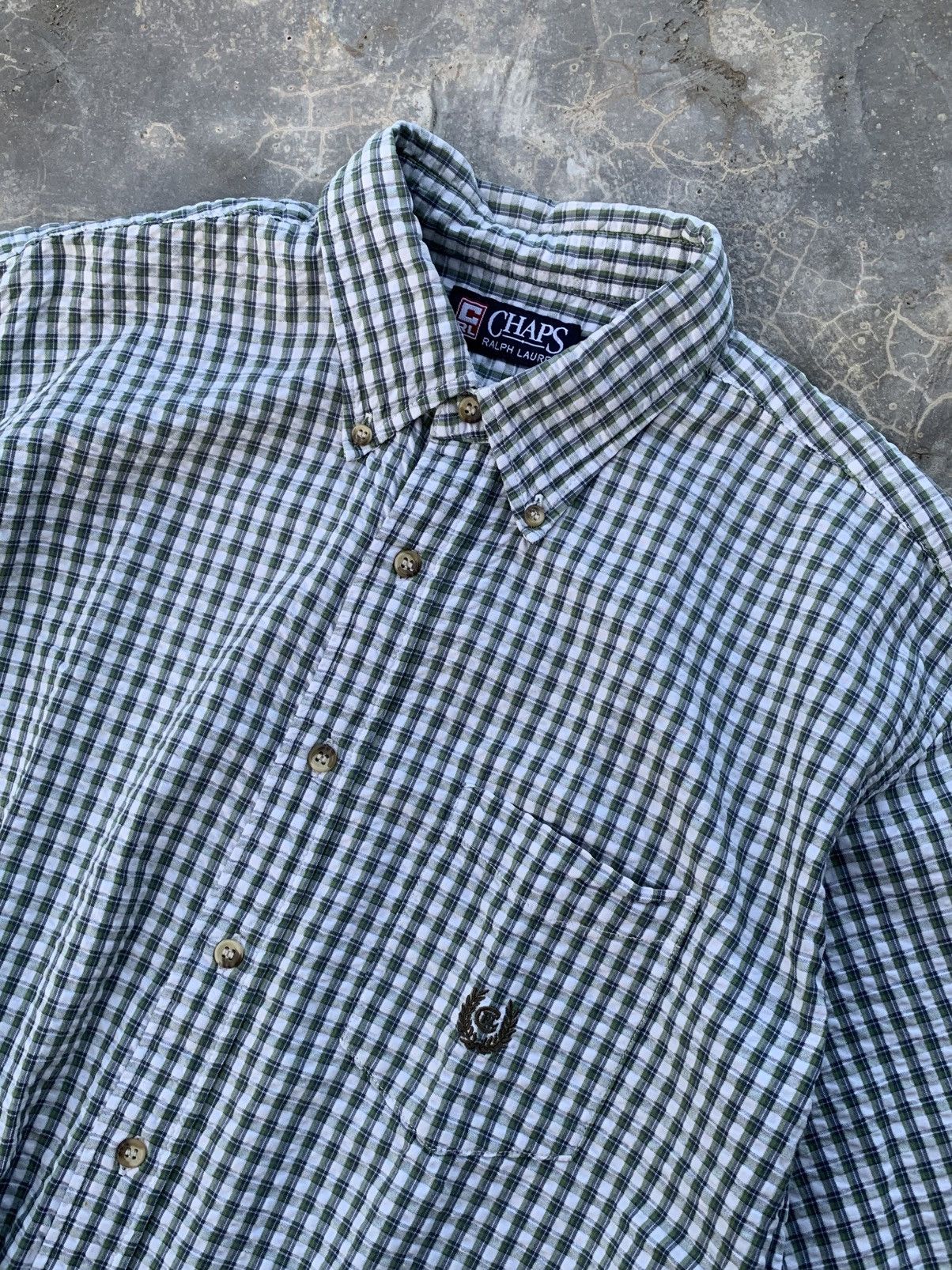 Chaps Ralph Lauren vintage chaps RALPH LAUREN boxy disstrased Size US L / EU 52-54 / 3 - 2 Thumbnail
