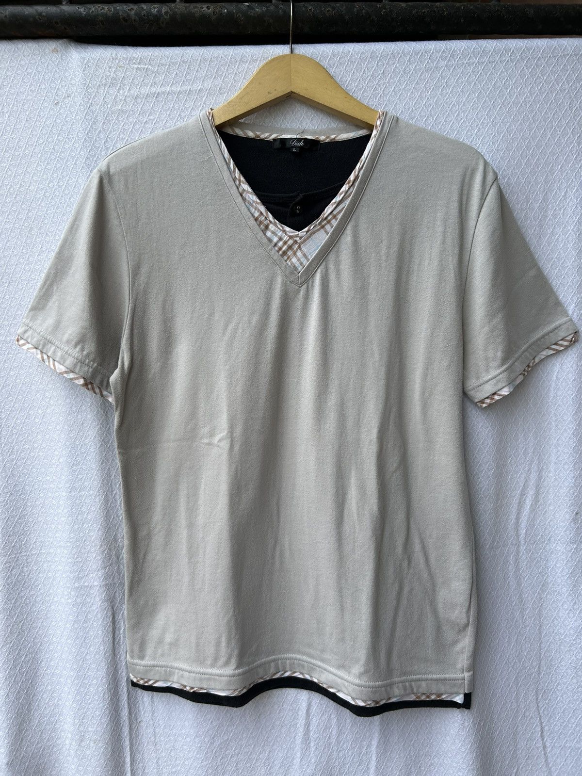 Japanese Brand Triple Layers Dish Shirt Size US M / EU 48-50 / 2 - 1 Thumbnail