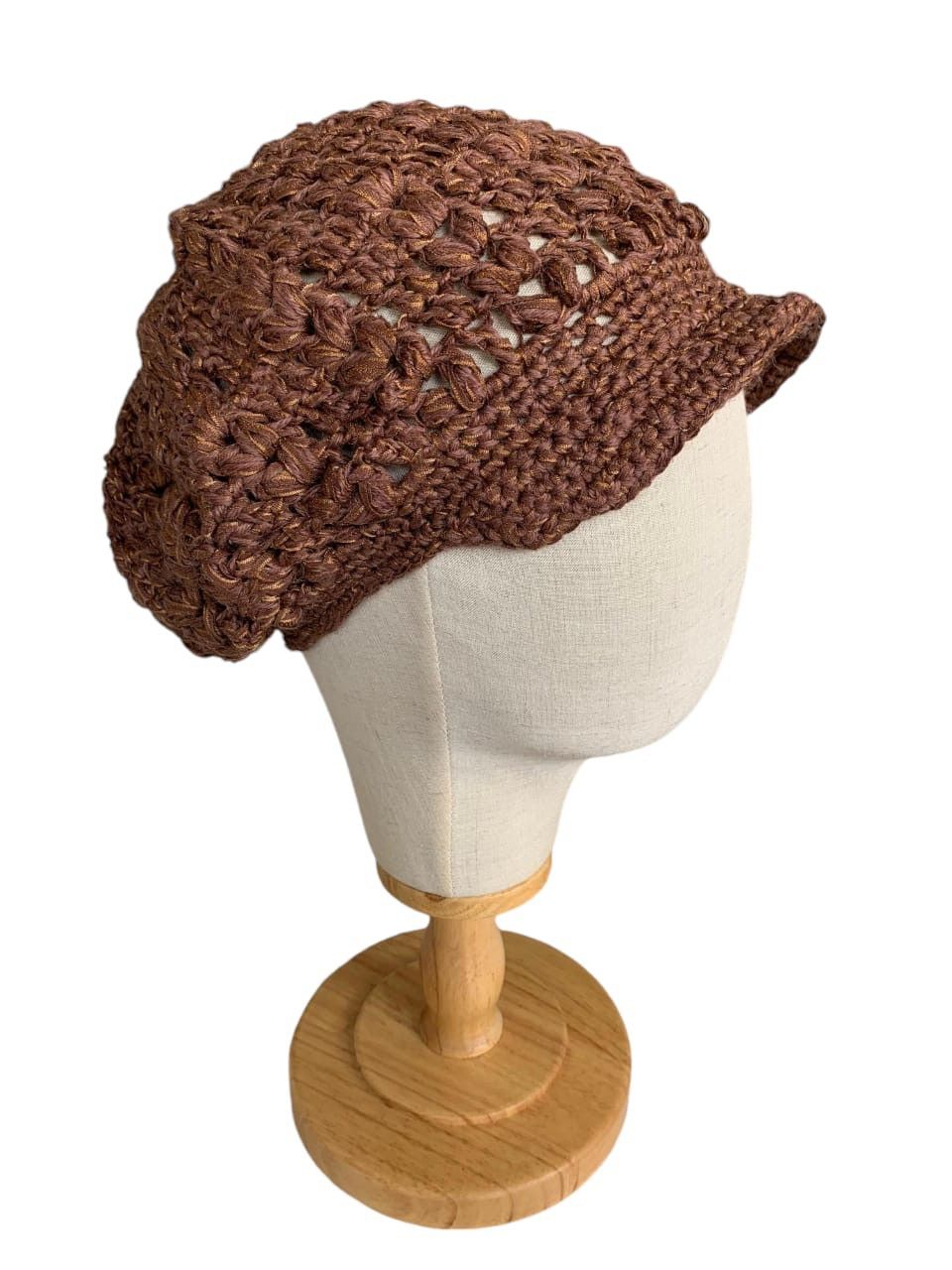 Japanese Brand × Kapital × Vintage Crochet Knitted Hat With Small Badge Size ONE SIZE - 4 Thumbnail