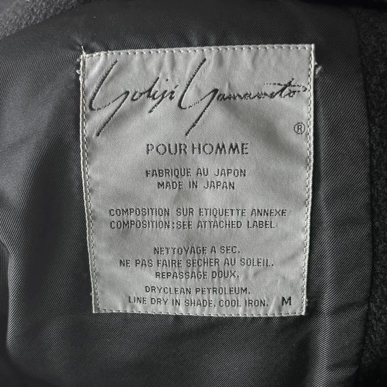 Yohji Yamamoto Yohji Yamamoto Yohji Yamamoto Leather Flower Suit Jacket Size US S / EU 44-46 / 1 - 6 Thumbnail