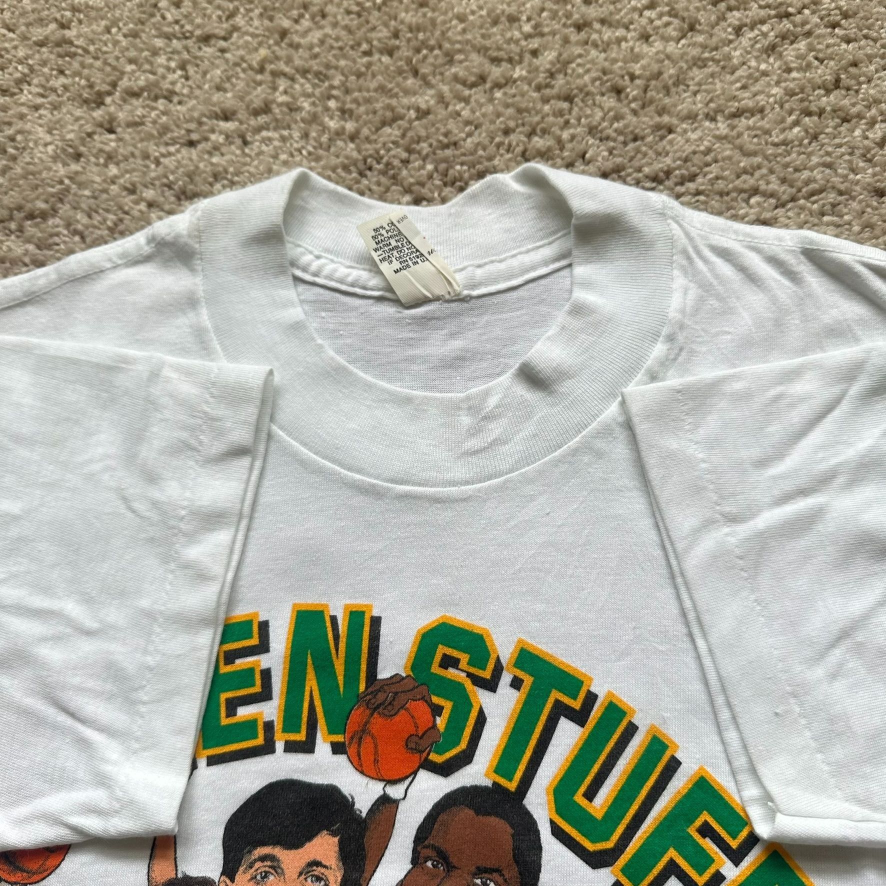Vintage Vintage 1985 Boston Celtics Caricature T-Shirt Salem Single Size US S / EU 44-46 / 1 - 3 Thumbnail