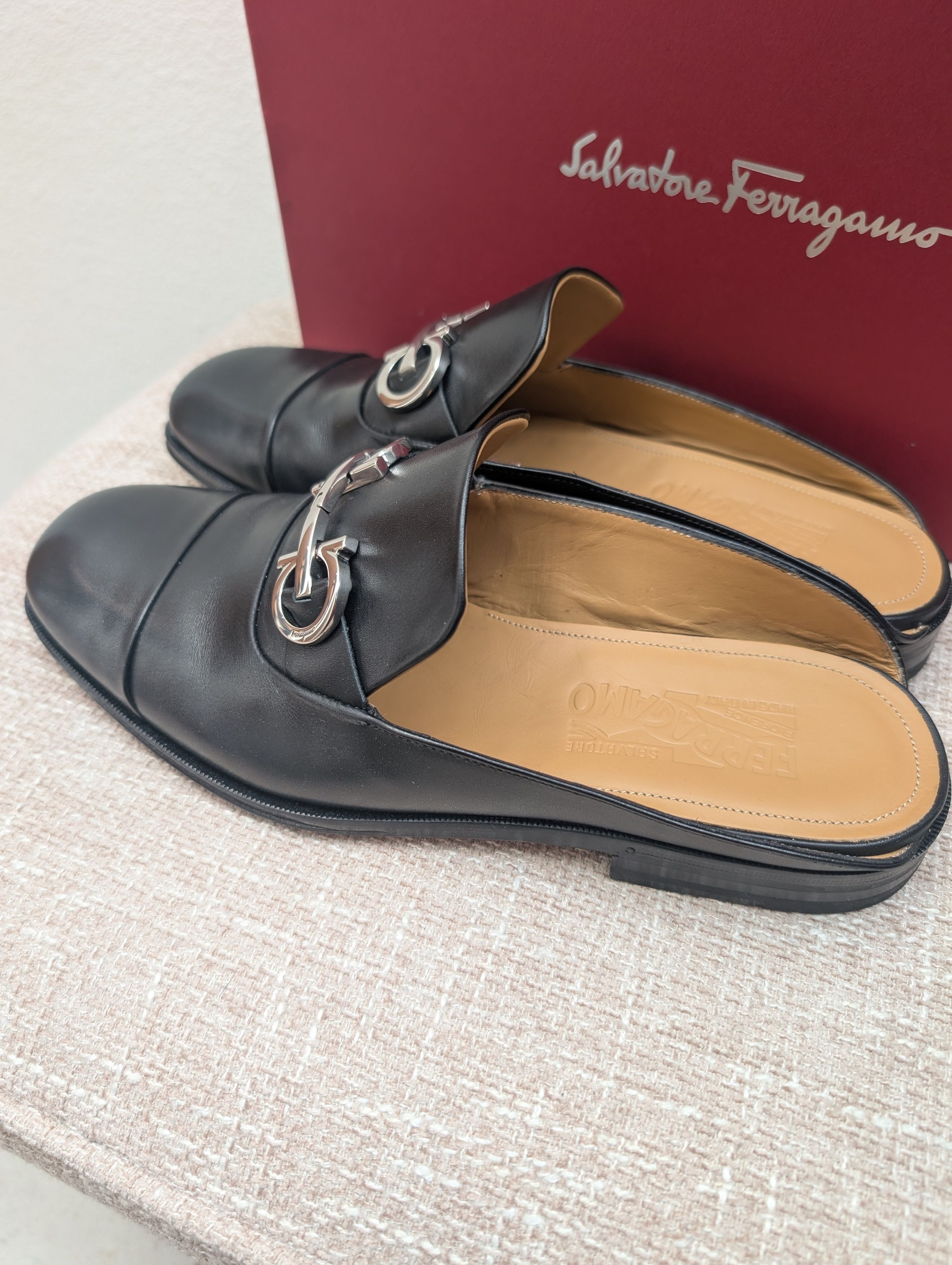 Salvatore Ferragamo Ferragamo GAB mule - Gancini buckle Size US 6 / EU 39 - 6 Thumbnail