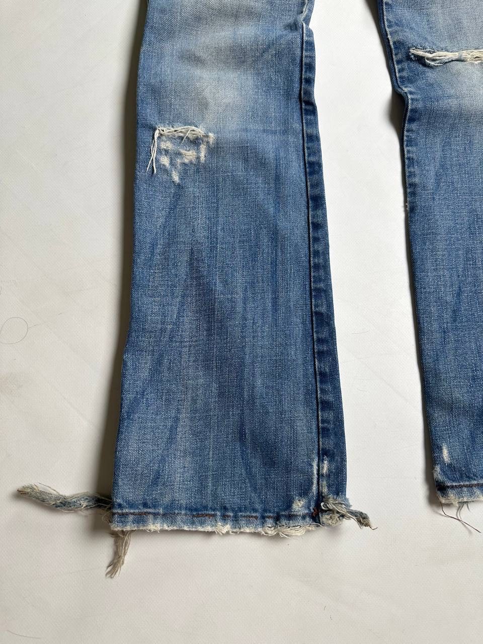 If Six Was Nine Y2K Opium LGB Style Diesel Distressed Japan Jeans🔥 Size 26" / US 2 / IT 38 - 4 Thumbnail