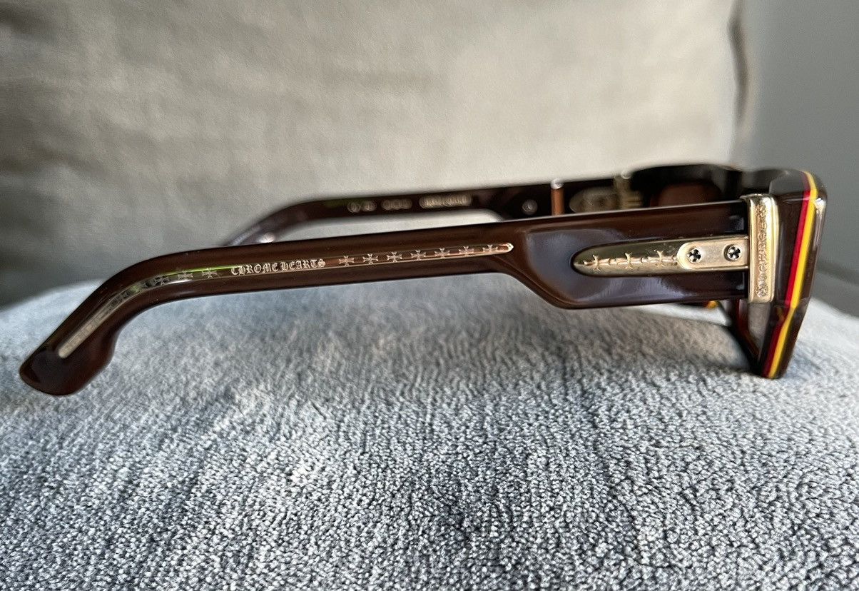 Chrome Hearts Chrome Hearts Sunglasses Brown Size ONE SIZE - 22 Thumbnail