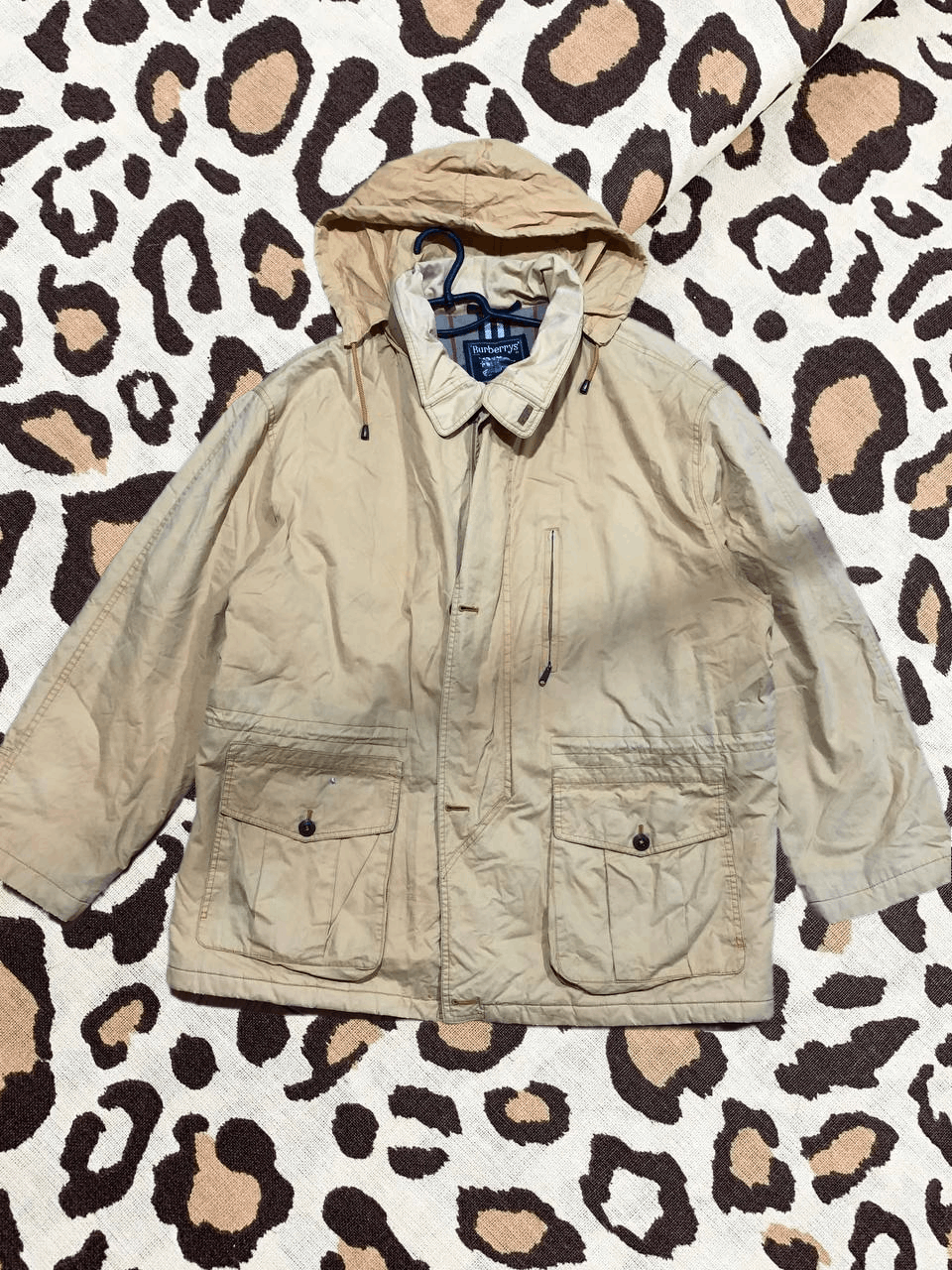 Burberry Vintage BURBERRYS Design Hoodies Jacket Size US XXL / EU 58 / 5 - 1 Thumbnail