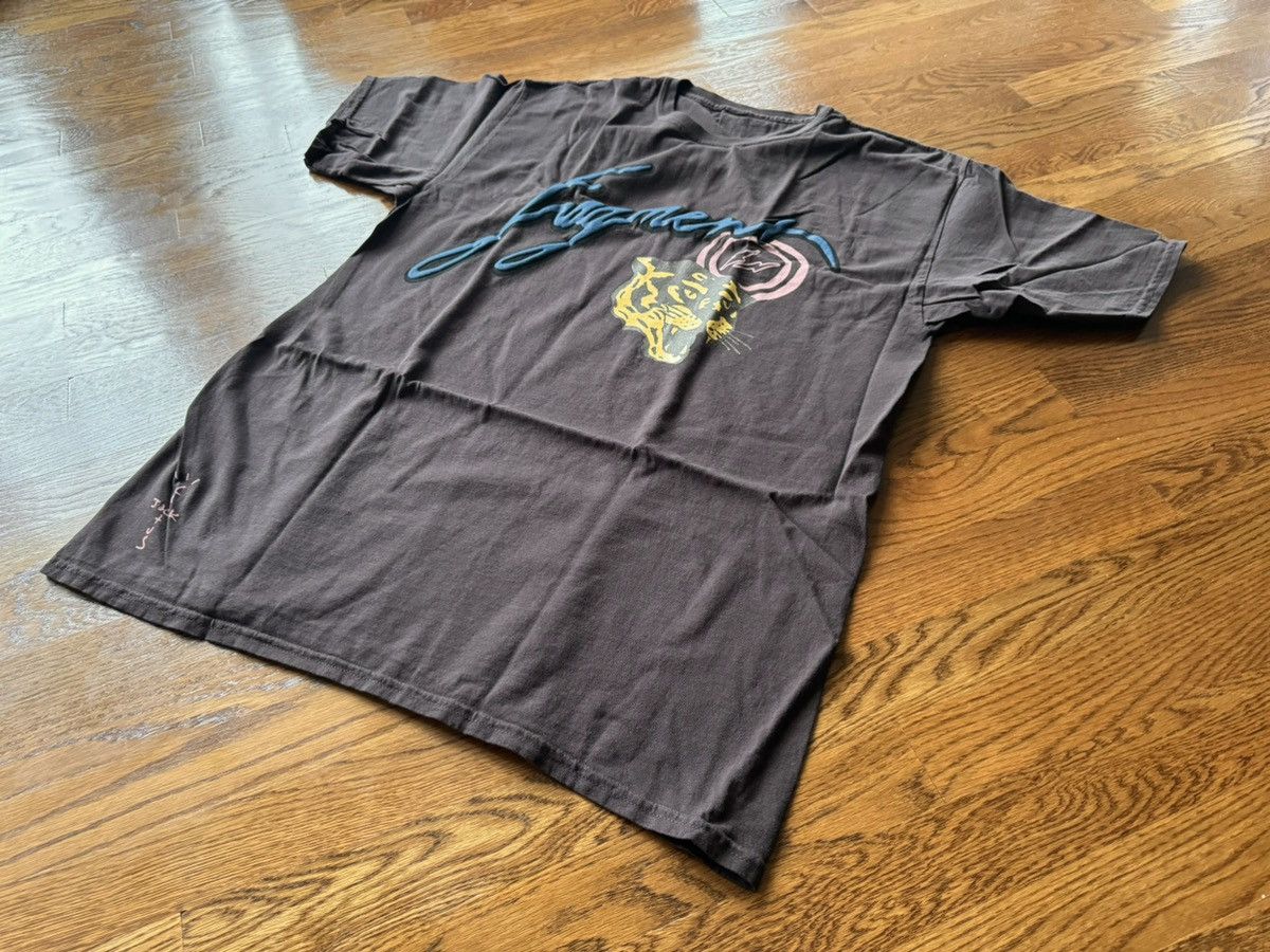 Fragment Design Medium Cactus Jack for Fragment Icons Tee Shirt Mocha Brown Size US M / EU 48-50 / 2 - 2 Thumbnail