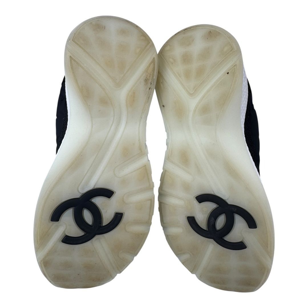 Chanel Chanel Snow Boots – Coco Neige 2021/2022 Nylon Suede Black Size US 8 / IT 38 - 8 Thumbnail