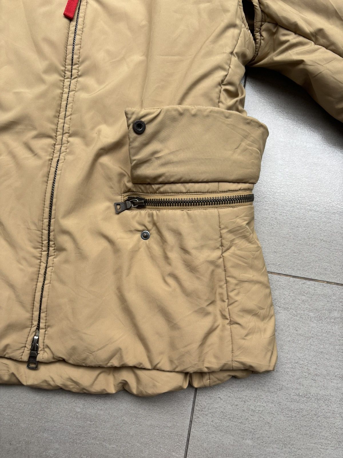 Prada 2000s PACKABLE Weasel Fur Collar Puffer Jacket Size US S / EU 44-46 / 1 - 11 Thumbnail