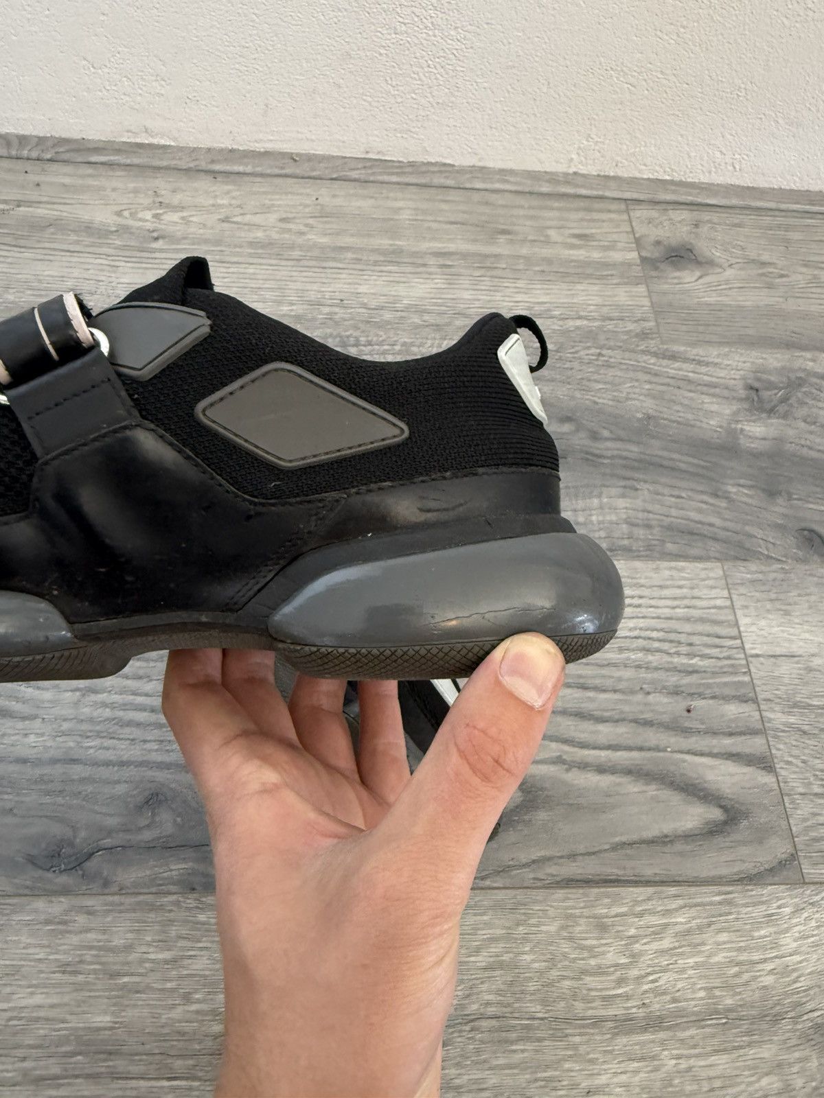 Prada Cloudbust Thunder Sneakers in Black & Grey Size US 9 / EU 42 - 18 Thumbnail