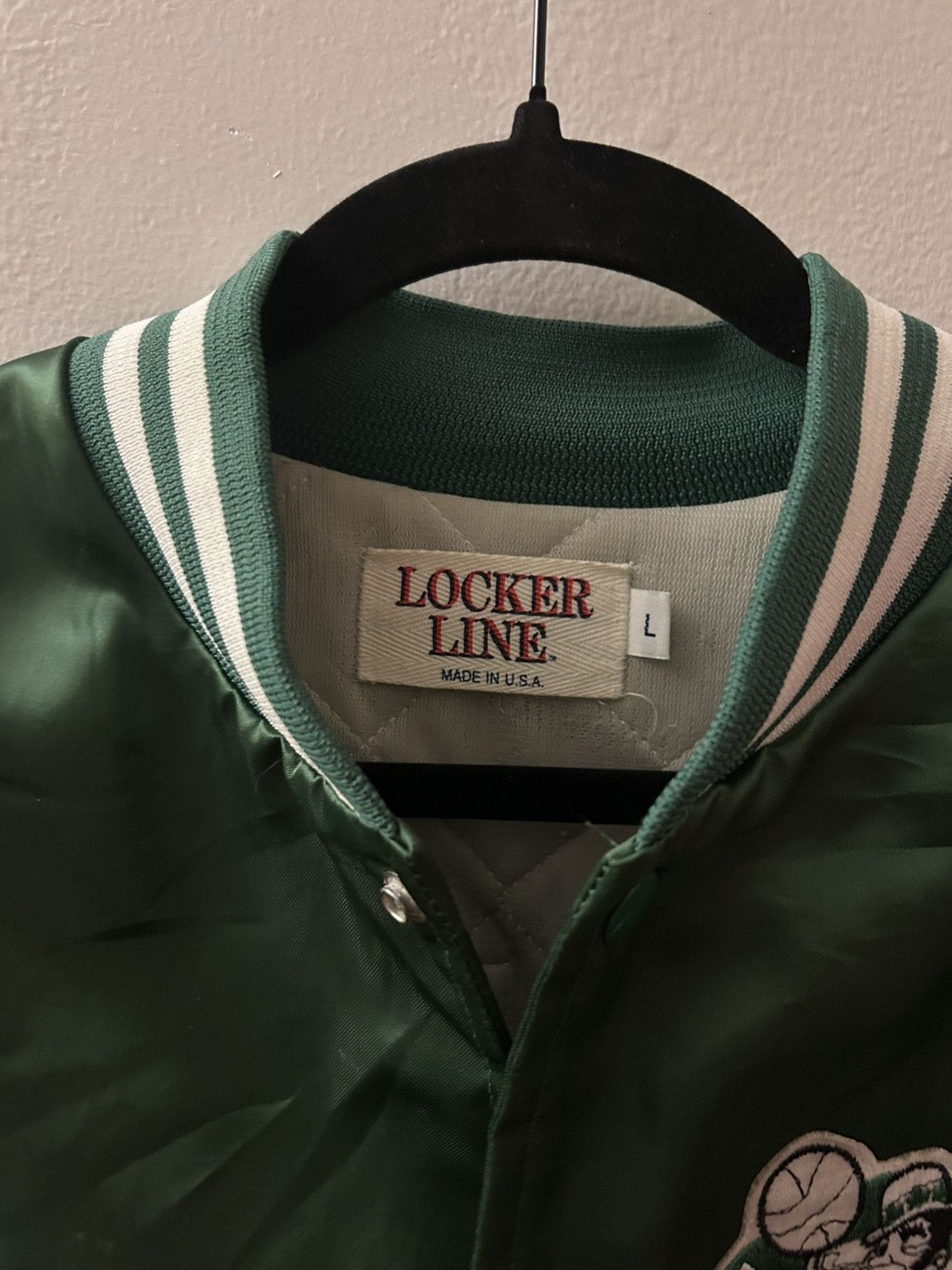 NBA Vintage Celtics Bomber Jacket Size US M / EU 48-50 / 2 - 3 Thumbnail