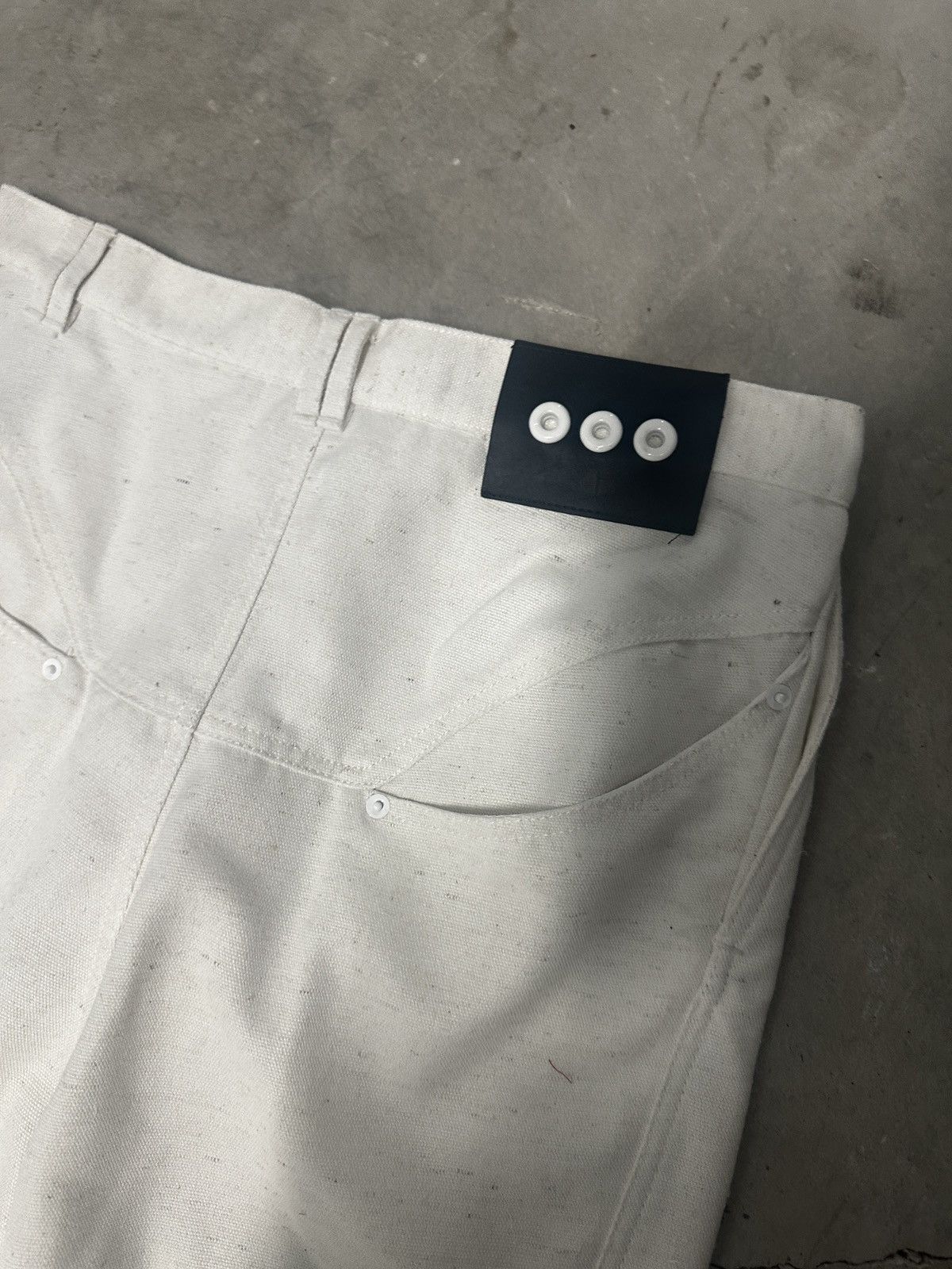 NAMESAKE Namesake Wide Leg Pants Natural (Size M) Size US 32 / EU 48 - 4 Thumbnail