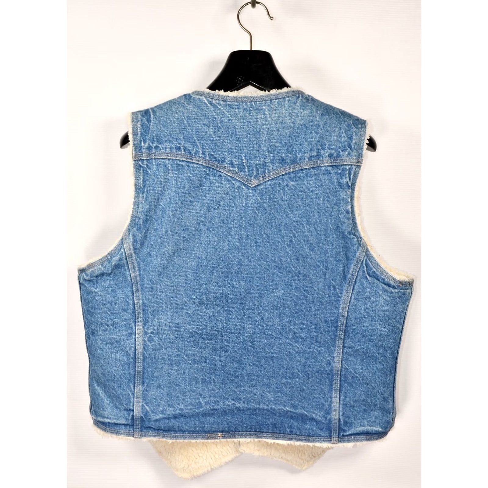 Levi's VINTAGE Levi's Vest Denim Western Lined Orange Tab XS XL? Size US XL / EU 56 / 4 - 2 Thumbnail