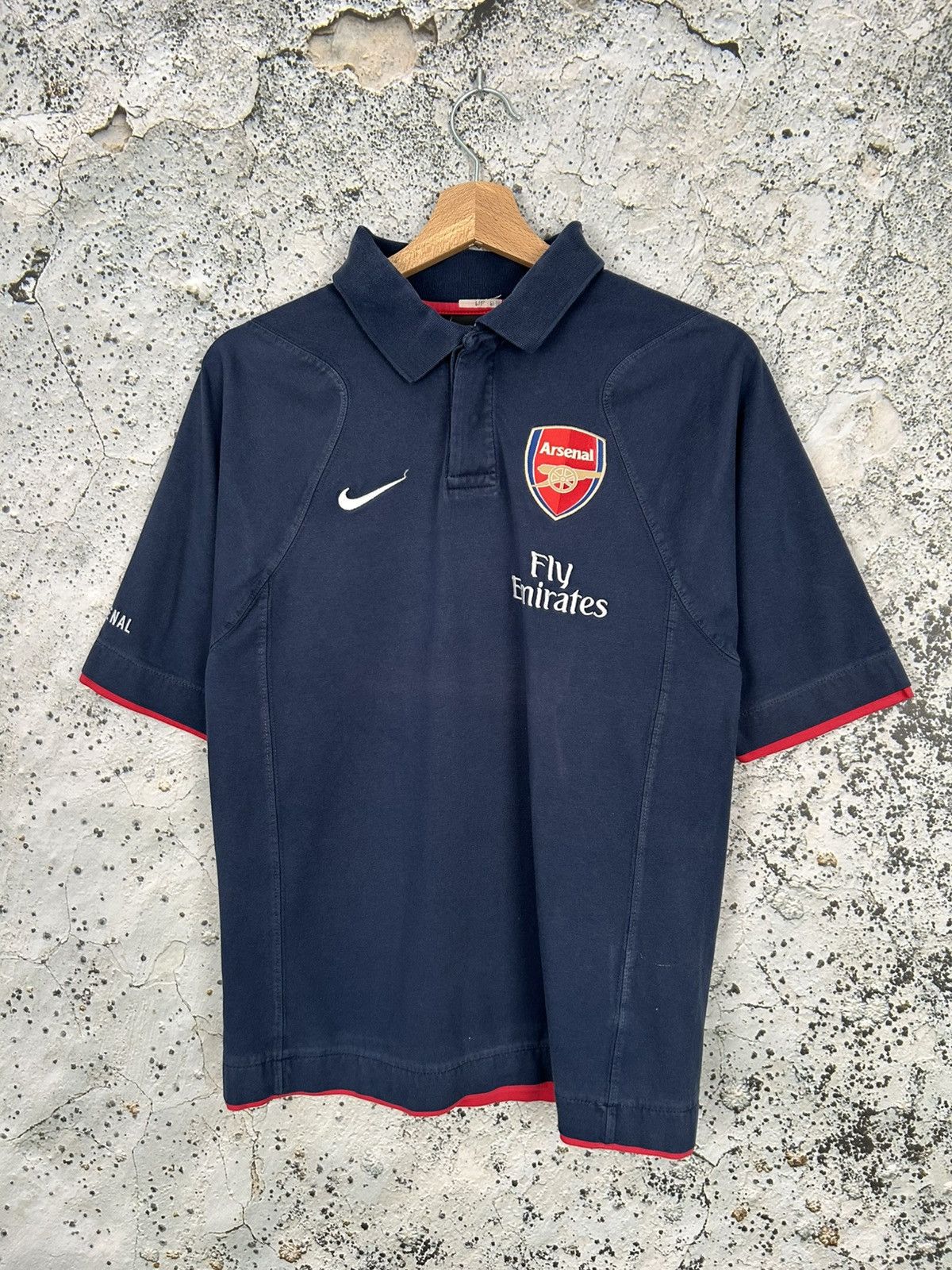 Nike Arsenal London Soccer Jersey Football Sport Polo