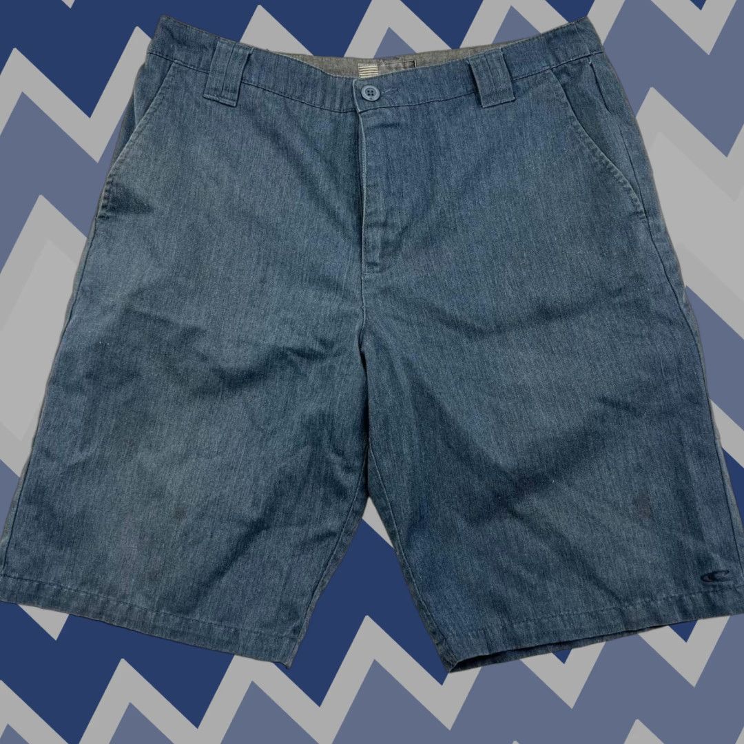 O'Neill O'Neill Men's Chino Shorts Flat Front Blue 32 Size US 32 / EU 48 - 1 Thumbnail