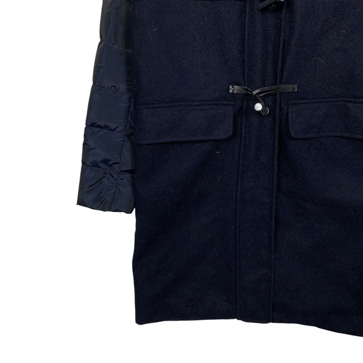Tommy Hilfiger TOMMY HILFIGER Puffer Wool Hooded Hybrid Long Coat 2456-C110 Size US XS / EU 42 / 0 - 3 Thumbnail