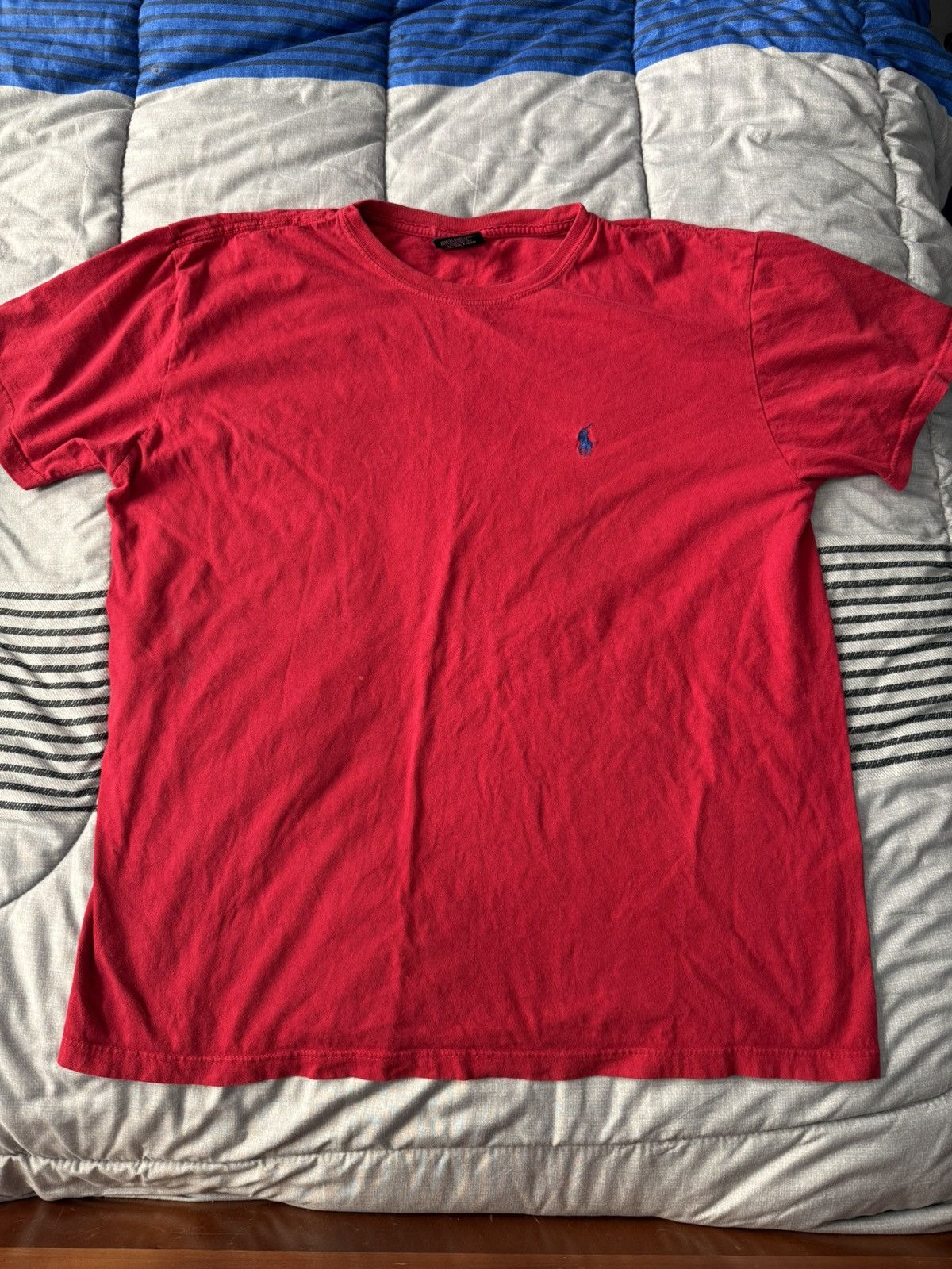 Polo Ralph Lauren Red Polo Ralph Lauren T-shirt Size US M / EU 48-50 / 2 - 1 Thumbnail