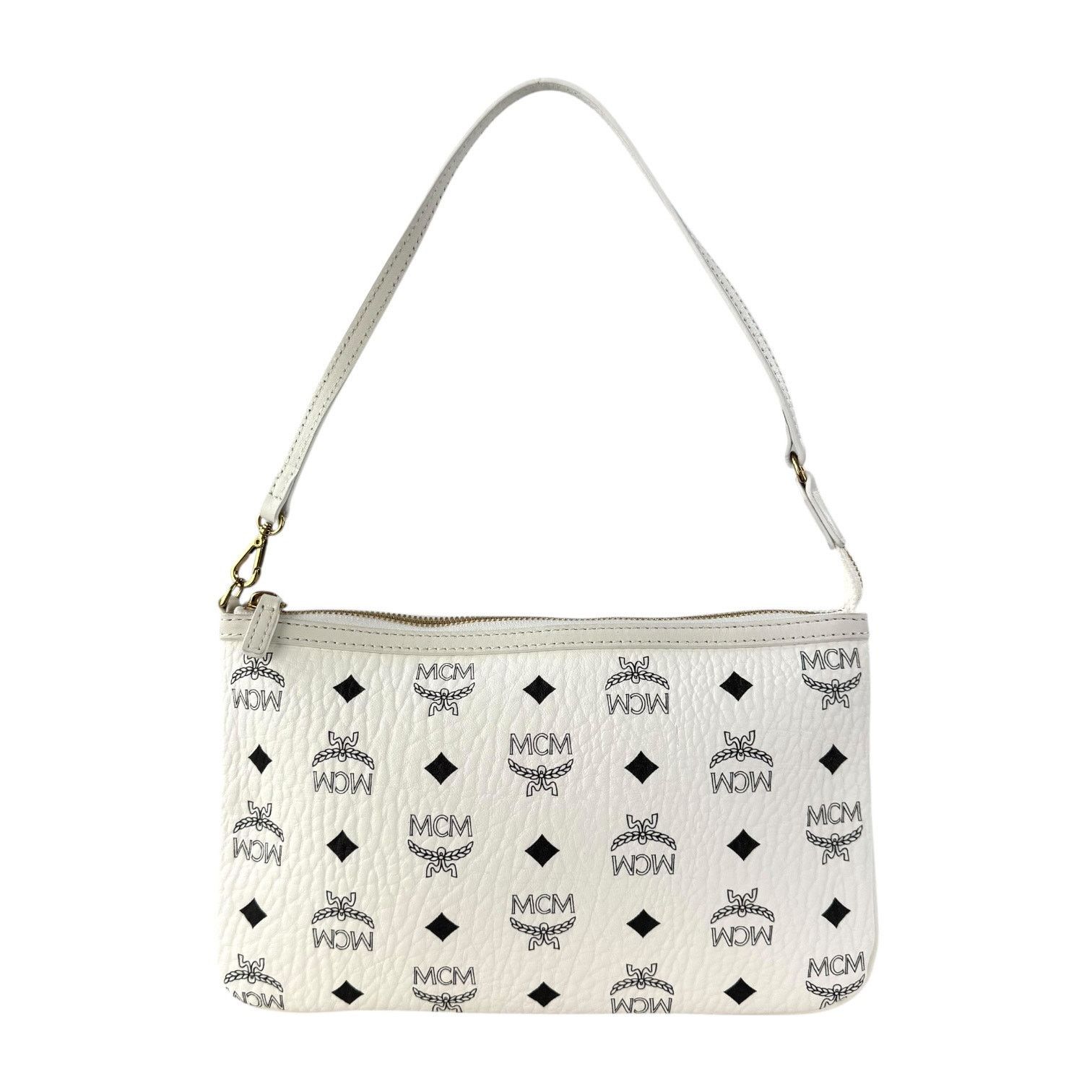 MCM MCM Monogram Victory Patch Anya Zip Tote & Pochette Size ONE SIZE - 15 Thumbnail