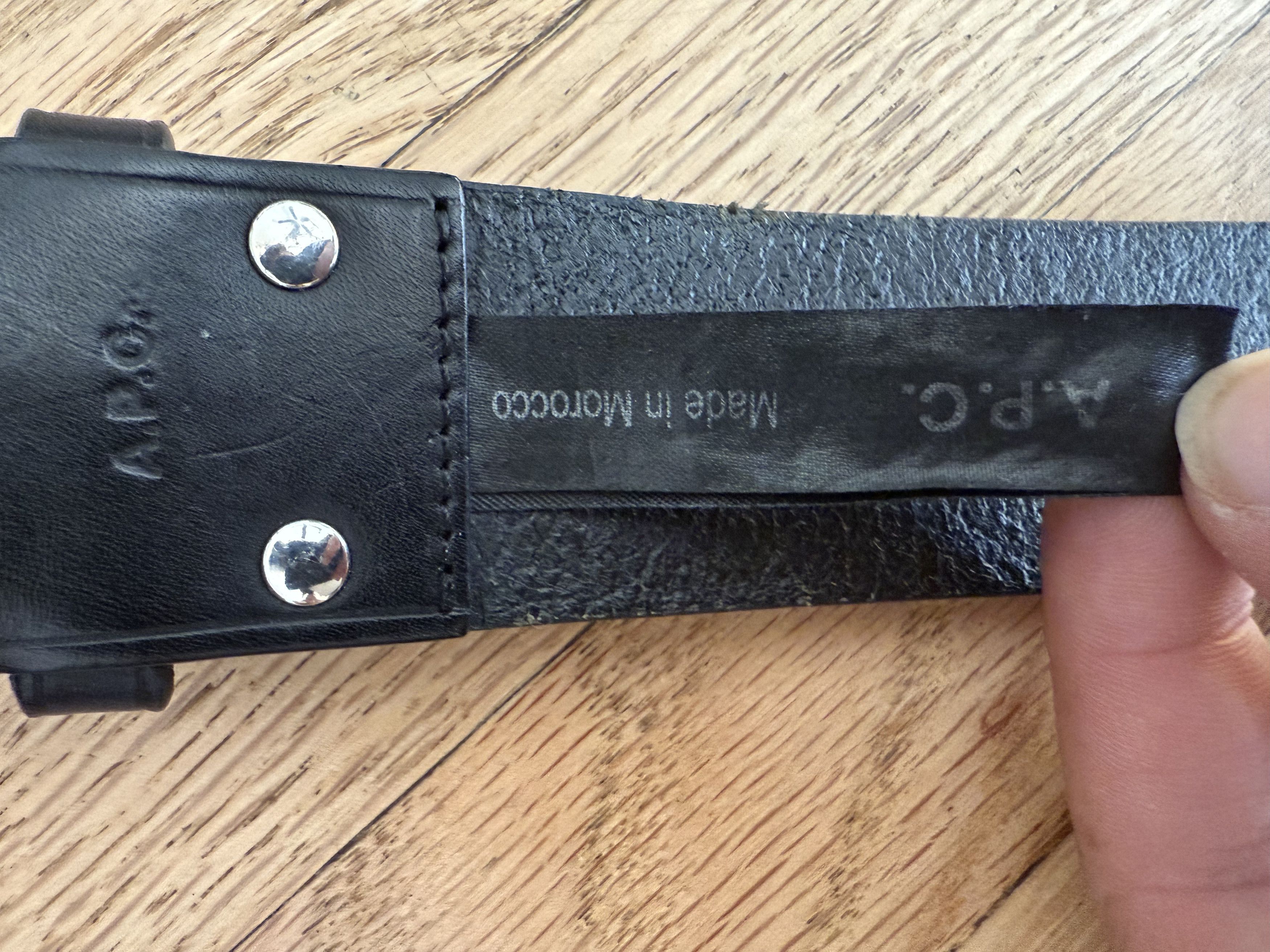 Adidas APC Black Belt Size ONE SIZE - 5 Thumbnail