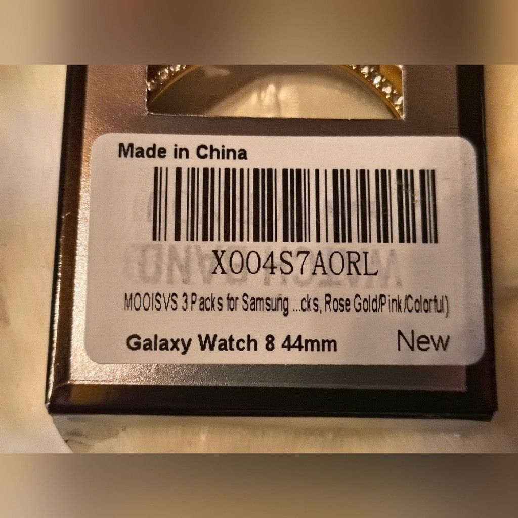 The Unbranded Brand Galaxy Watch 8 3-Pack Bezel Rings 44mm Size ONE SIZE - 4 Thumbnail