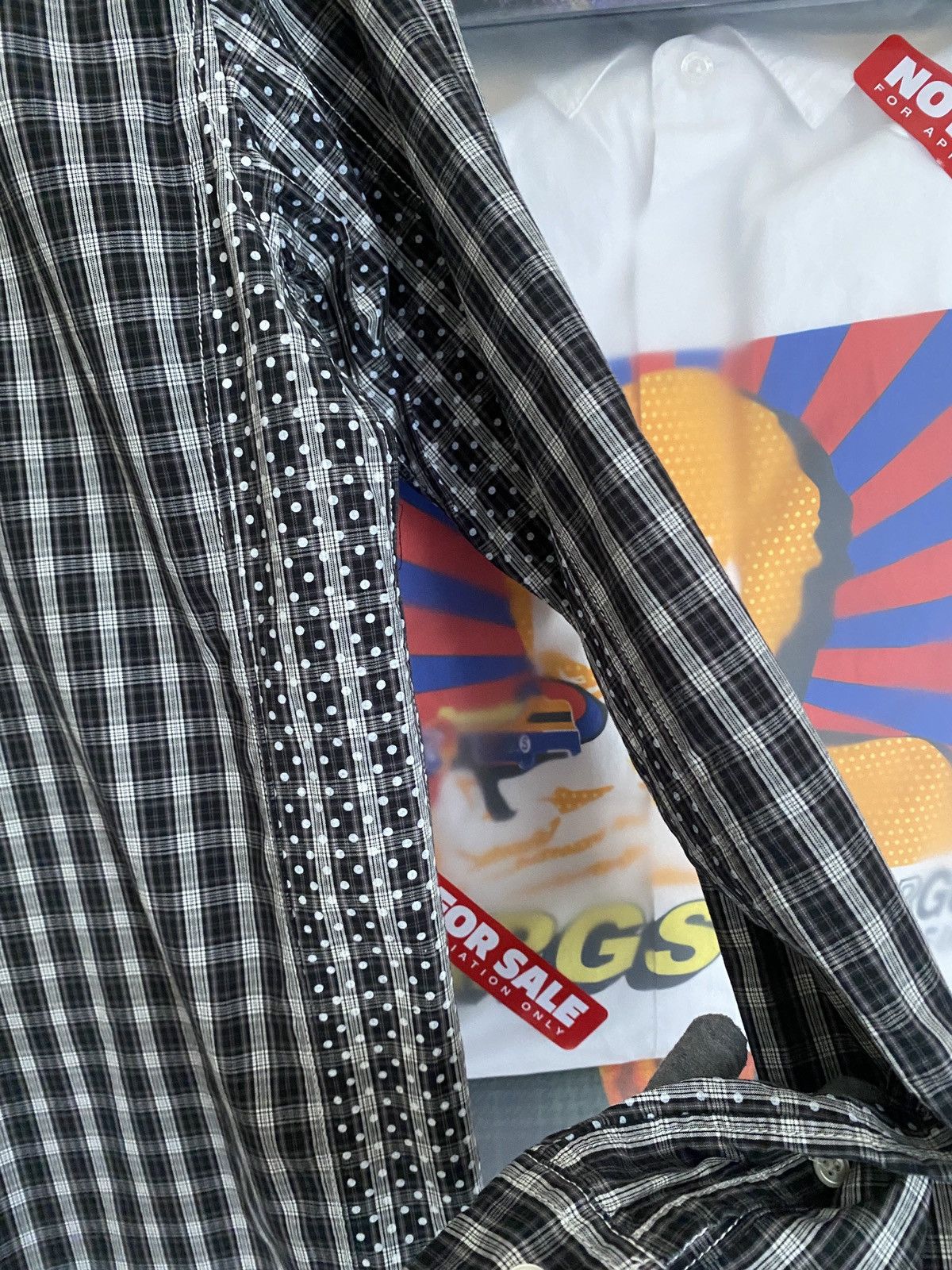 Beams Plus Beams Heart Plaid Polka Dot like Junya Watanabe Size US M / EU 48-50 / 2 - 13 Thumbnail