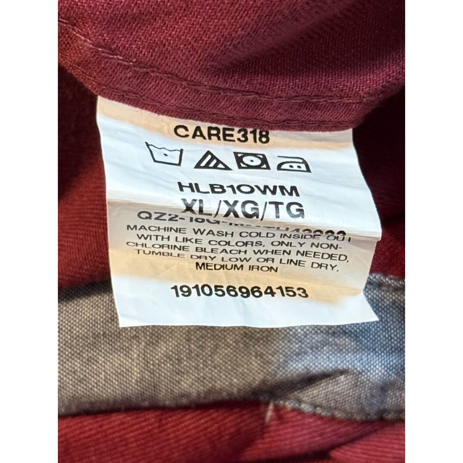 Wrangler Wrangler Flex For Comfort Cotton Burgundy Button Down Sz XL Size US XL / EU 56 / 4 - 4 Thumbnail