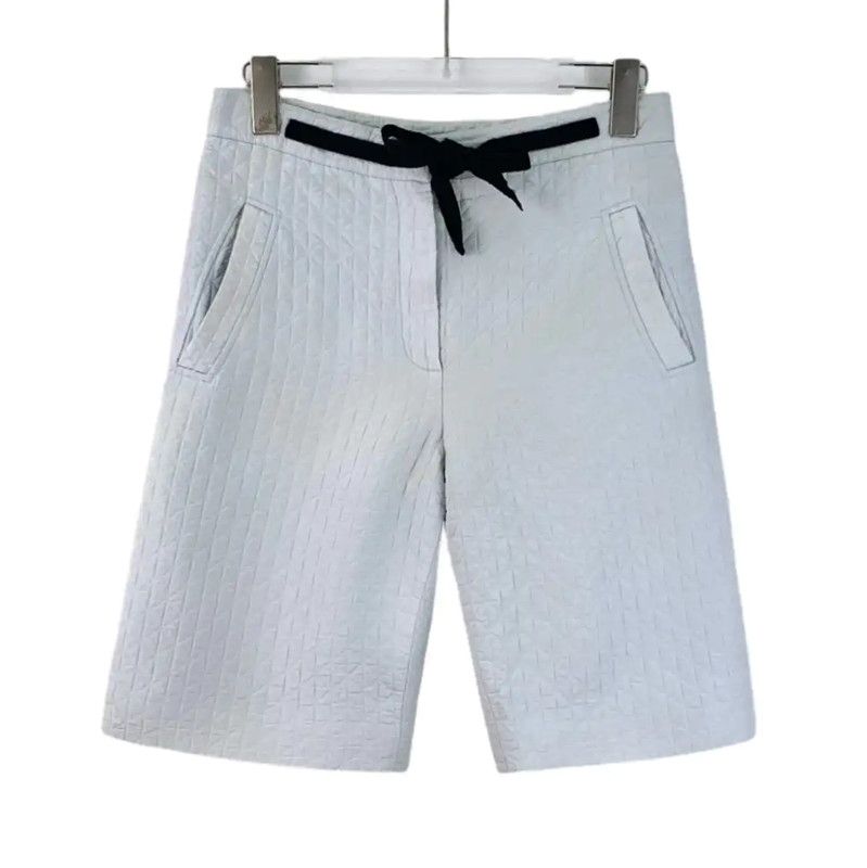 Dior Dior Light Blue Silk Women's Shorts 0089 Size 22" - 1 Thumbnail