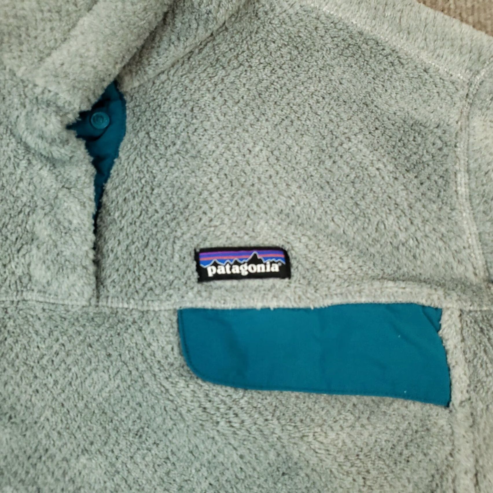 Patagonia Patagonia Snap-T Fleece Jacket Womens L Gray 1/4 Zip Casual Winter Fall Spring Summer 2000s Mens Womens Girls Boys Size L / US 10 / IT 46 - 5 Thumbnail
