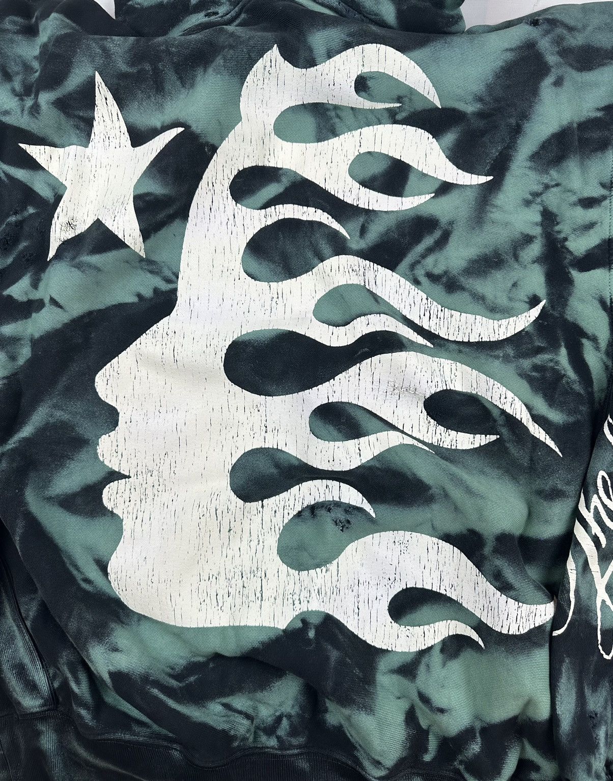 HELLSTAR Hellstar Green Marble Paradise Hoodie Size US S / EU 44-46 / 1 - 4 Thumbnail