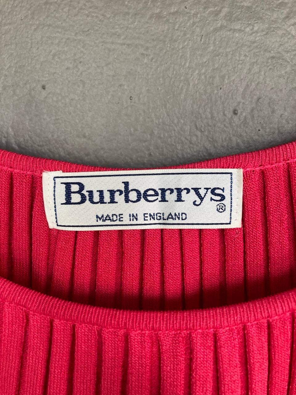 Burberry Vintage Burberry Rib Knit Blouse Size S / US 4 / IT 40 - 8 Thumbnail
