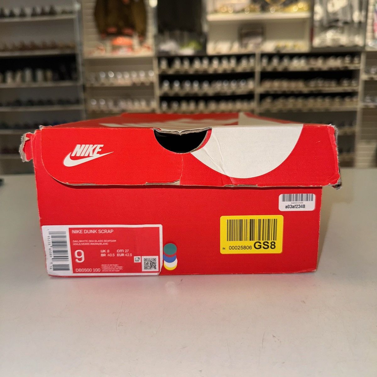 Nike Size 9 - Nike Dunk Low Scrap Sea Glass Size US 9 / EU 42 - 7 Thumbnail