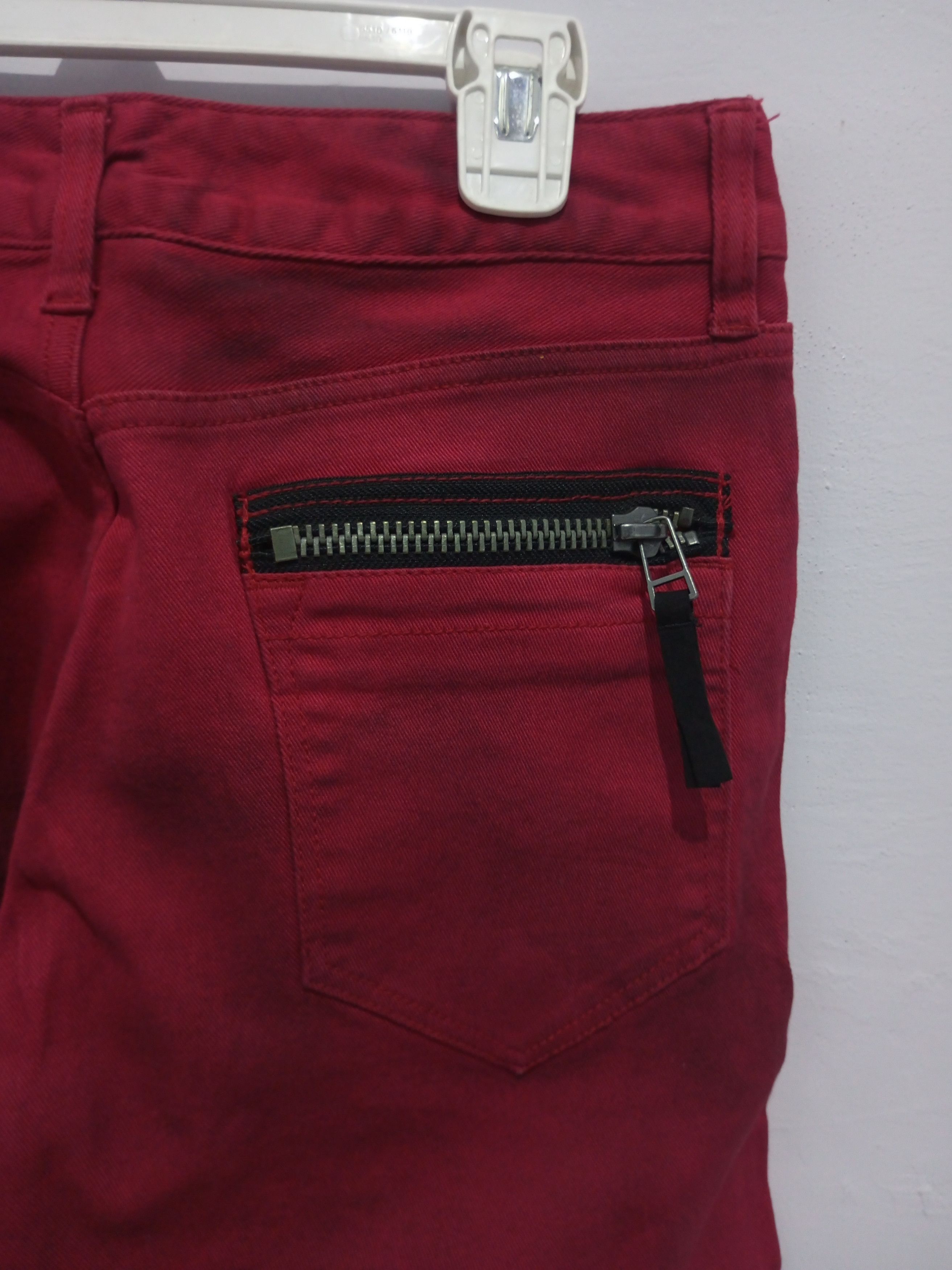 semanticdesign Vintage Semantic design england flag red denim Size US 29 - 6 Thumbnail