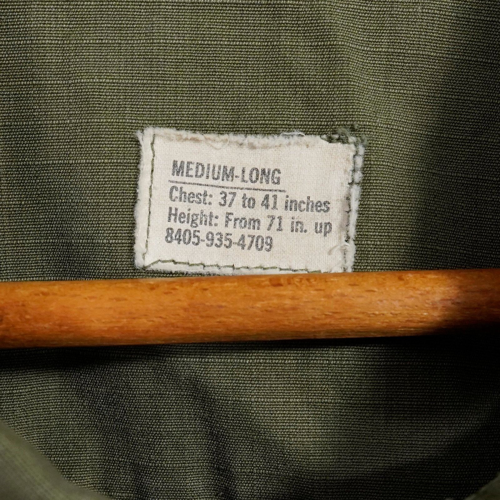 Vintage Vintage 1960s U.S. Army Jungle Fatigue Jacket Ripstop M Size US M / EU 48-50 / 2 - 7 Thumbnail